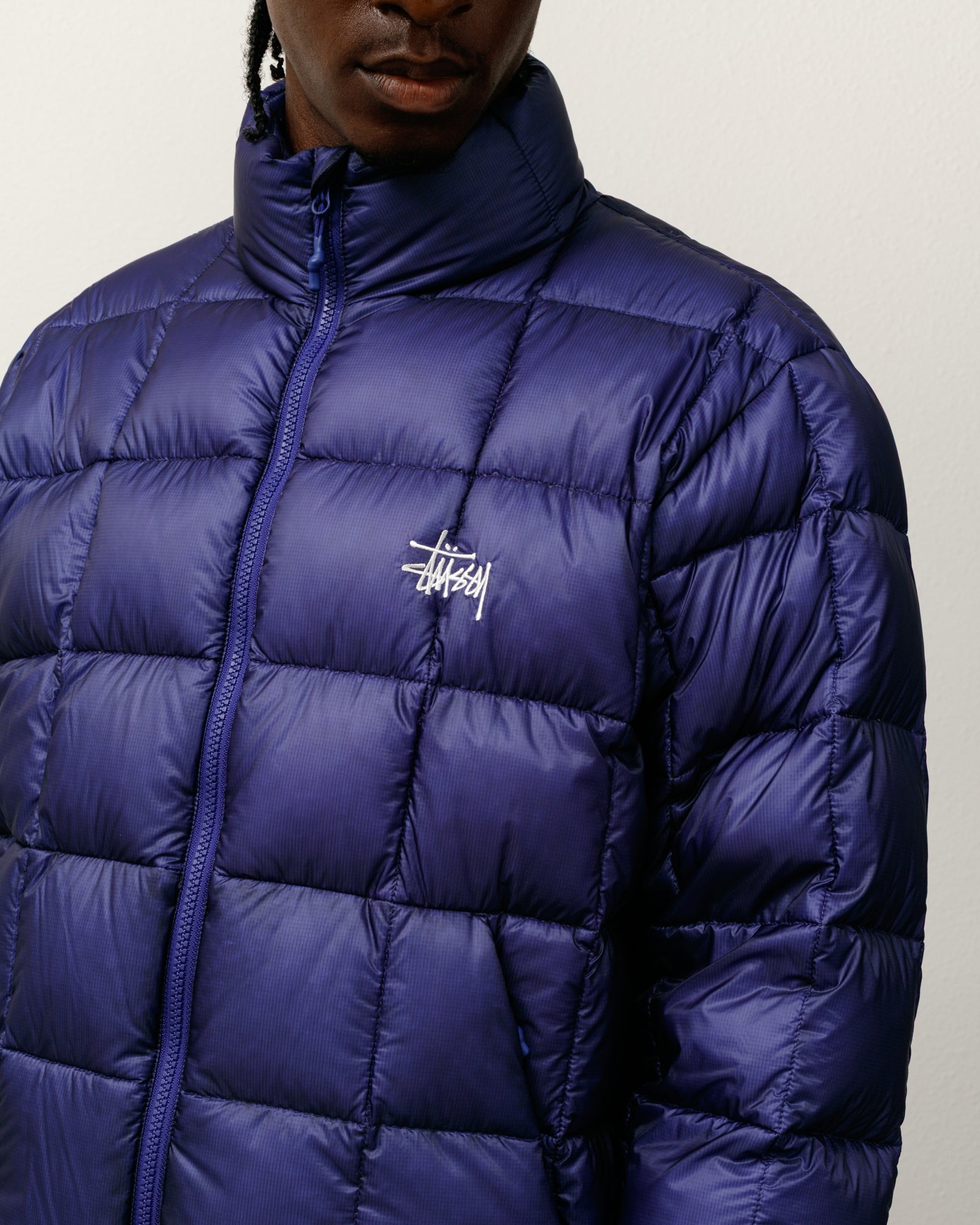Midweight Puffer Mens Long Sleeve In Iris