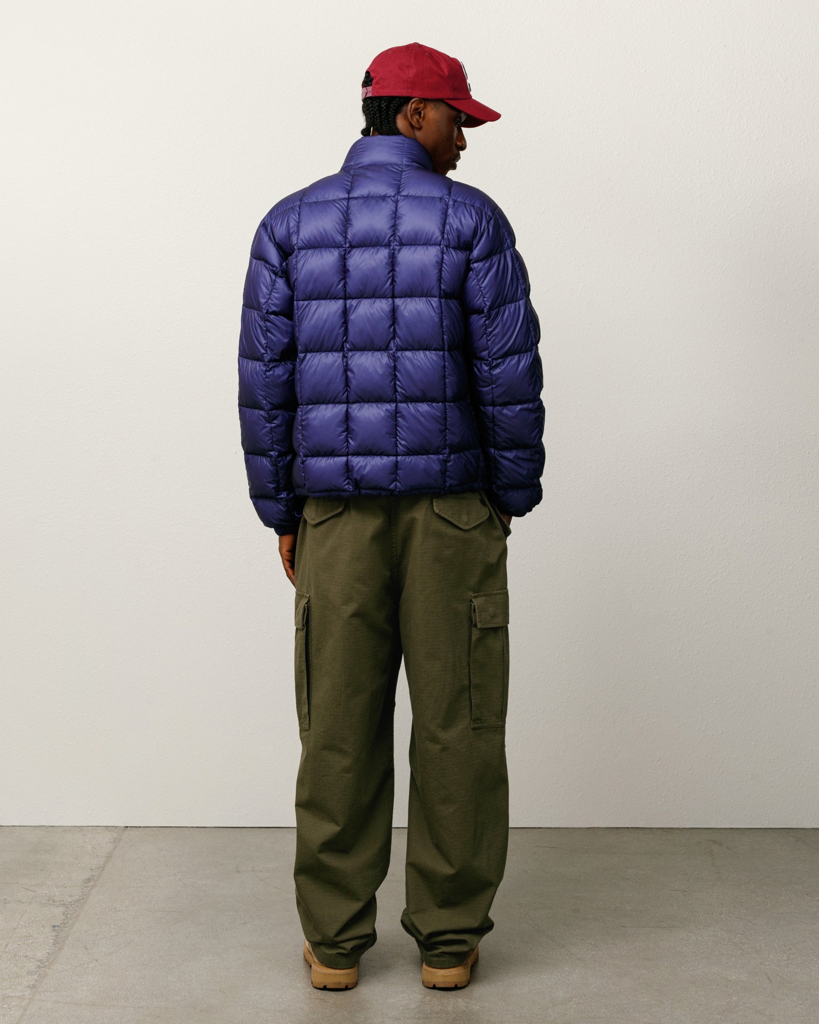 Midweight Puffer Mens Long Sleeve In Iris