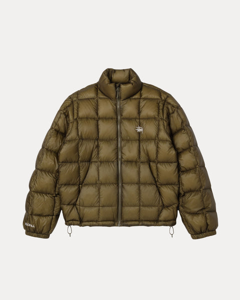 Midweight Puffer Mens Long Sleeve In Olive