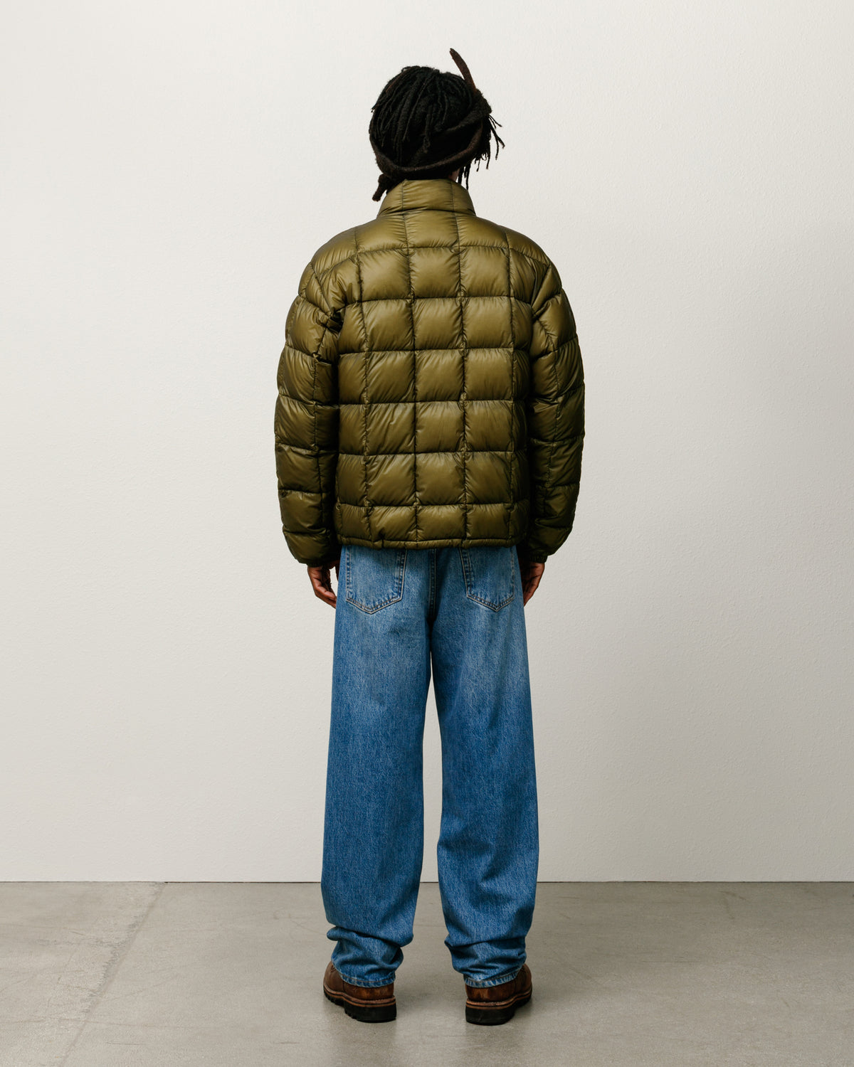 Midweight Puffer – Olive | Outerwear | Stüssy Canada