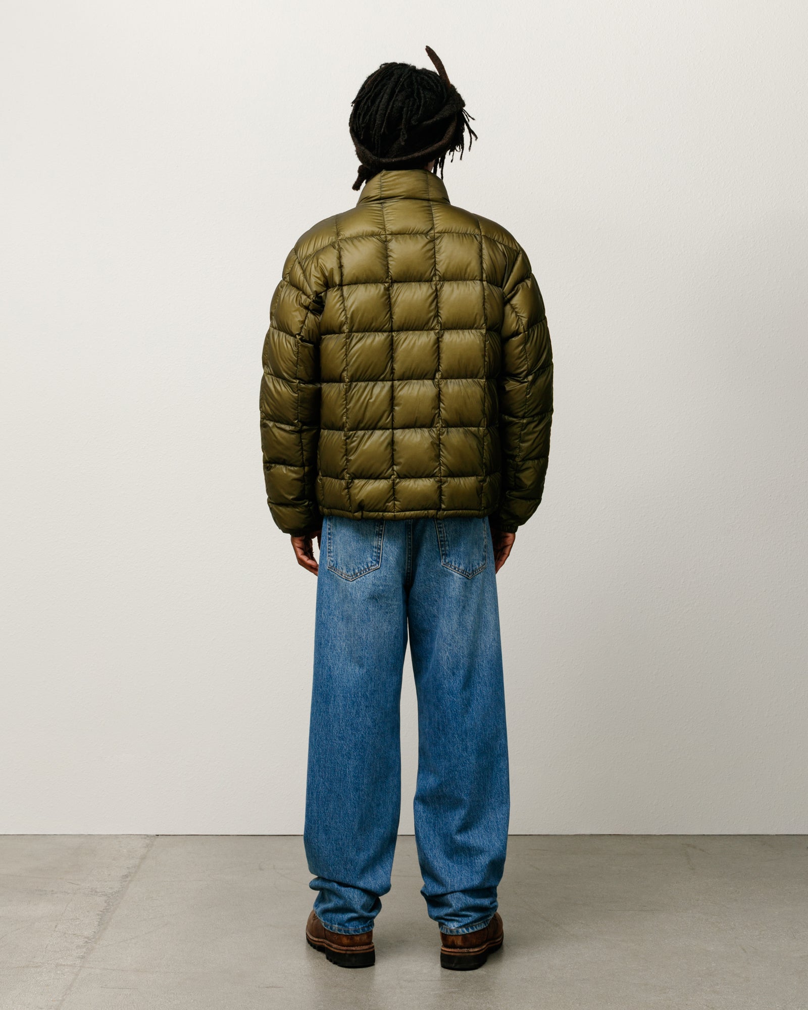 Midweight Puffer Mens Long Sleeve In Olive