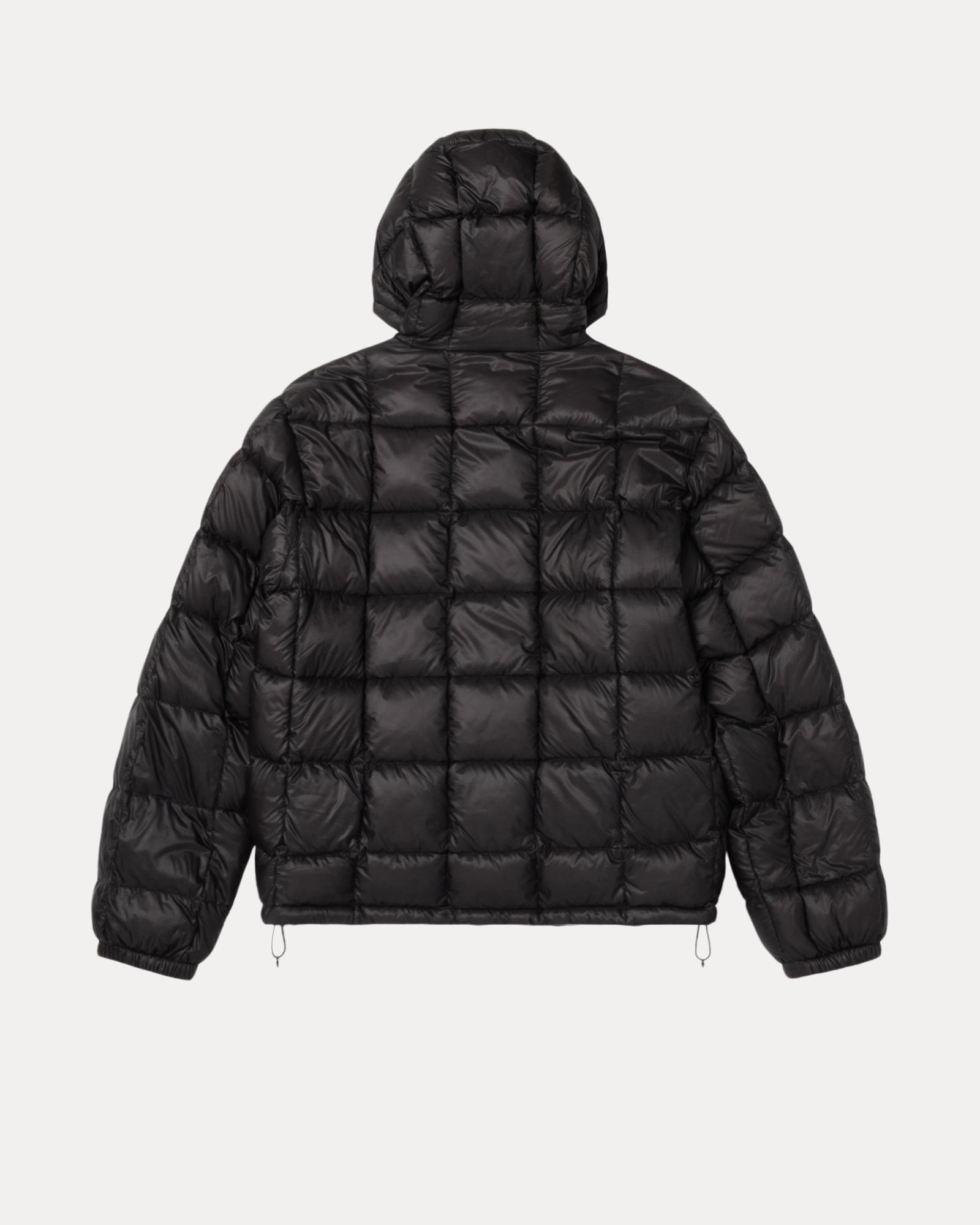 Midweight Hooded Puffer Mens Long Sleeve In Black