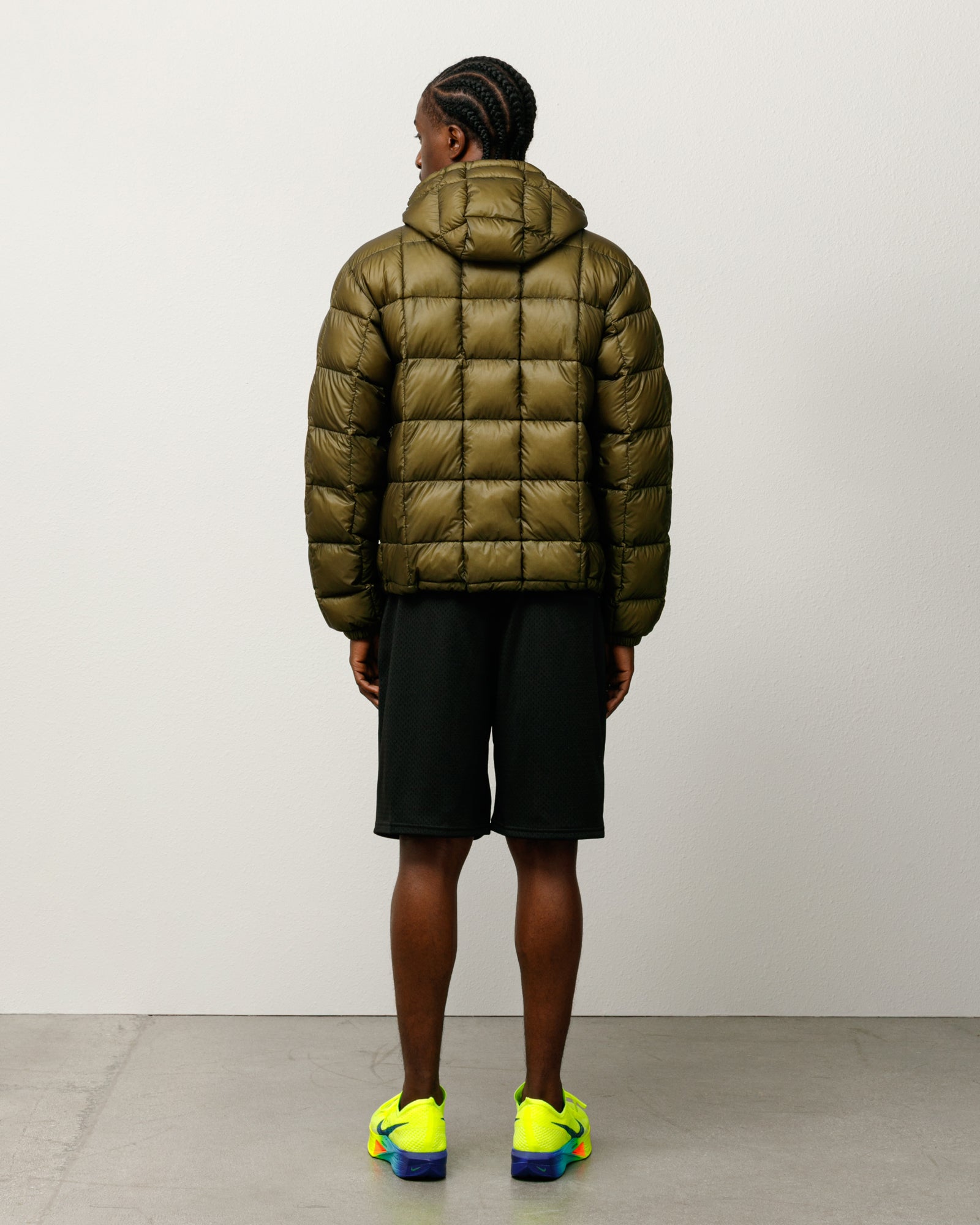 Midweight Hooded Puffer – Olive | Outerwear | Stüssy Canada