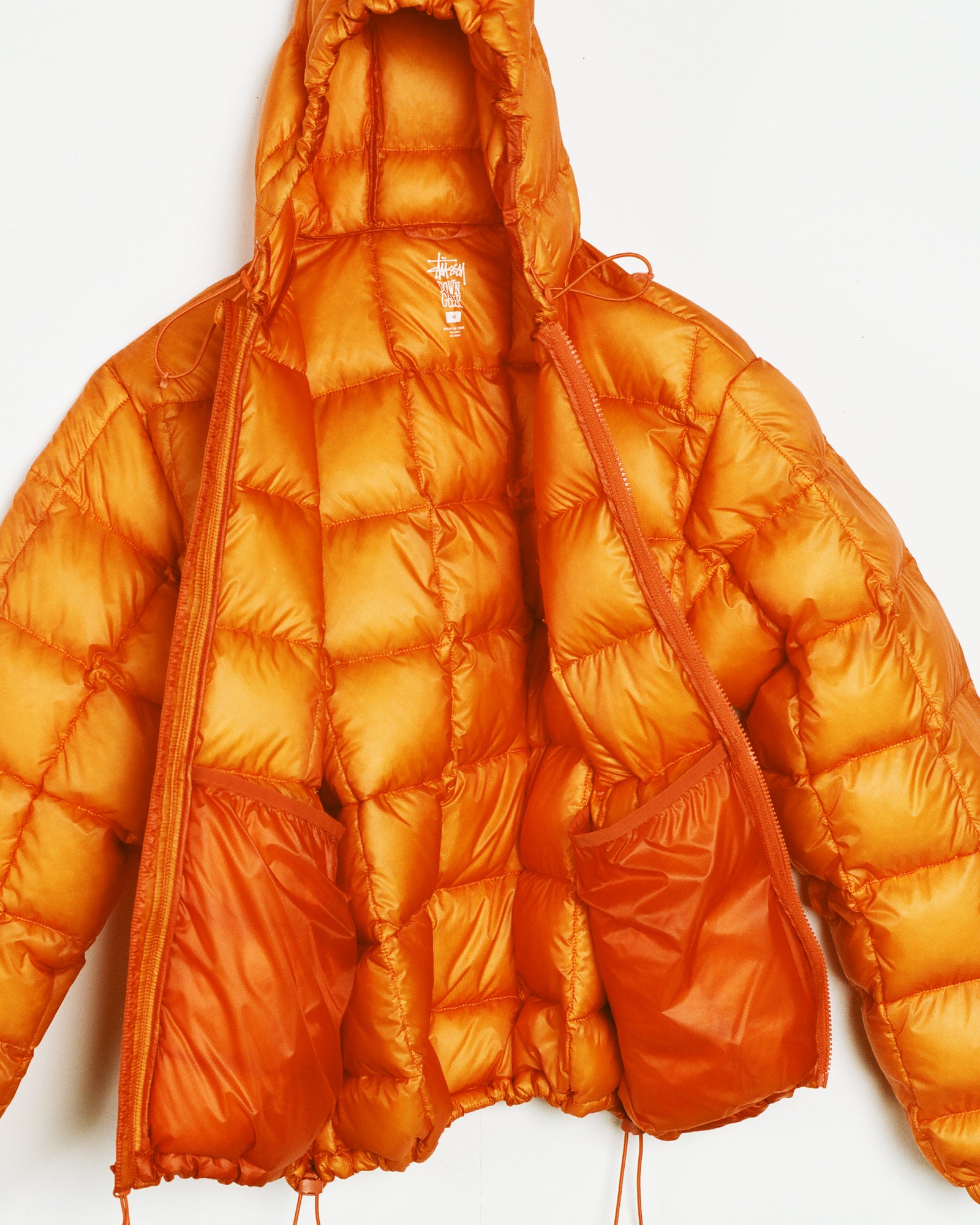 90s old stussy outdoor ダウンジャケット オレンジ XL Midweight Hooded Puffer - Orange | Outerwear | Stüssy Canada
