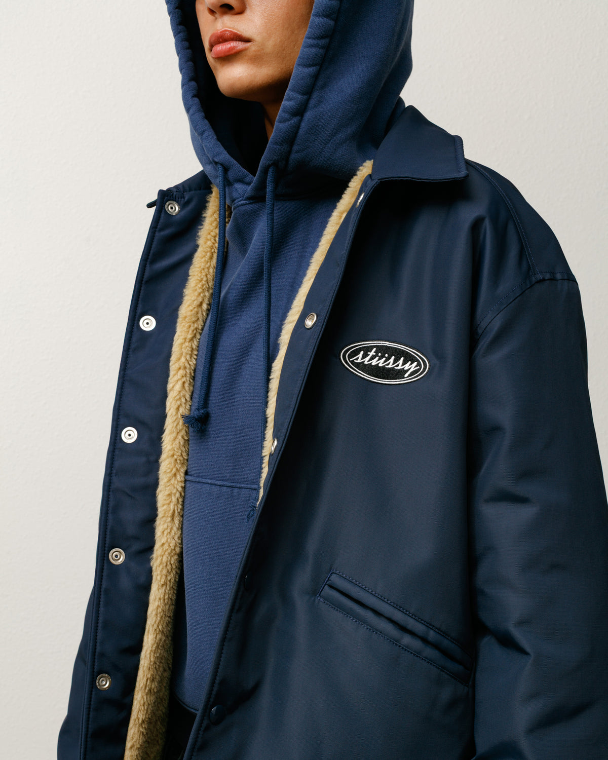 Coaches Jacket – Navy | Outerwear | Stüssy Canada