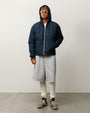 QUILTED NYLON WORK JACKET