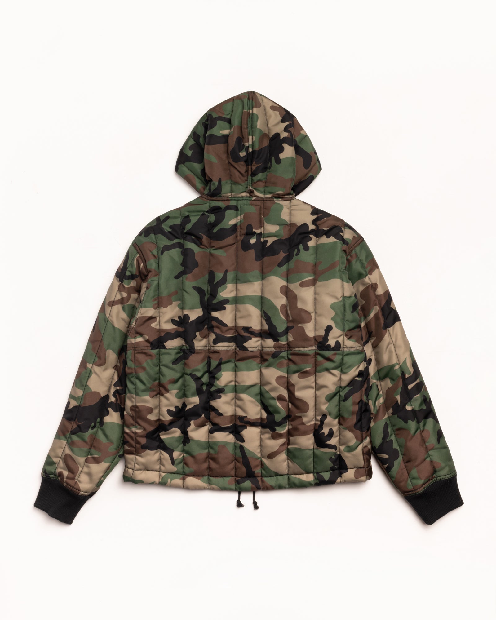 Quilted Nylon Work Jacket – Woodland Camo | Outerwear | Stüssy Canada