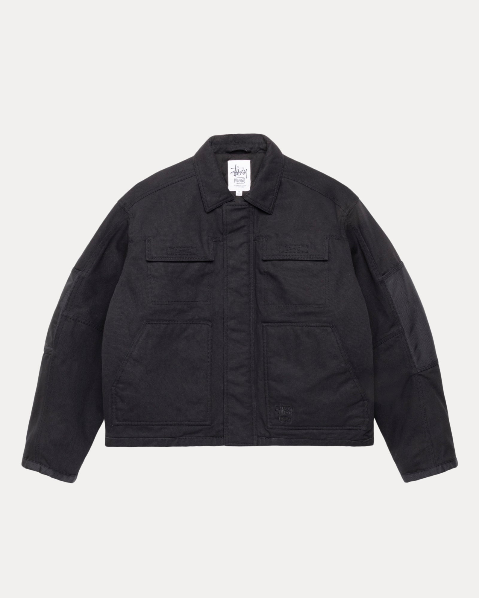 Utility Work Jacket – Black | Outerwear | Stüssy Canada Utility Work Jacket – Black | Outerwear | Stüssy Canada