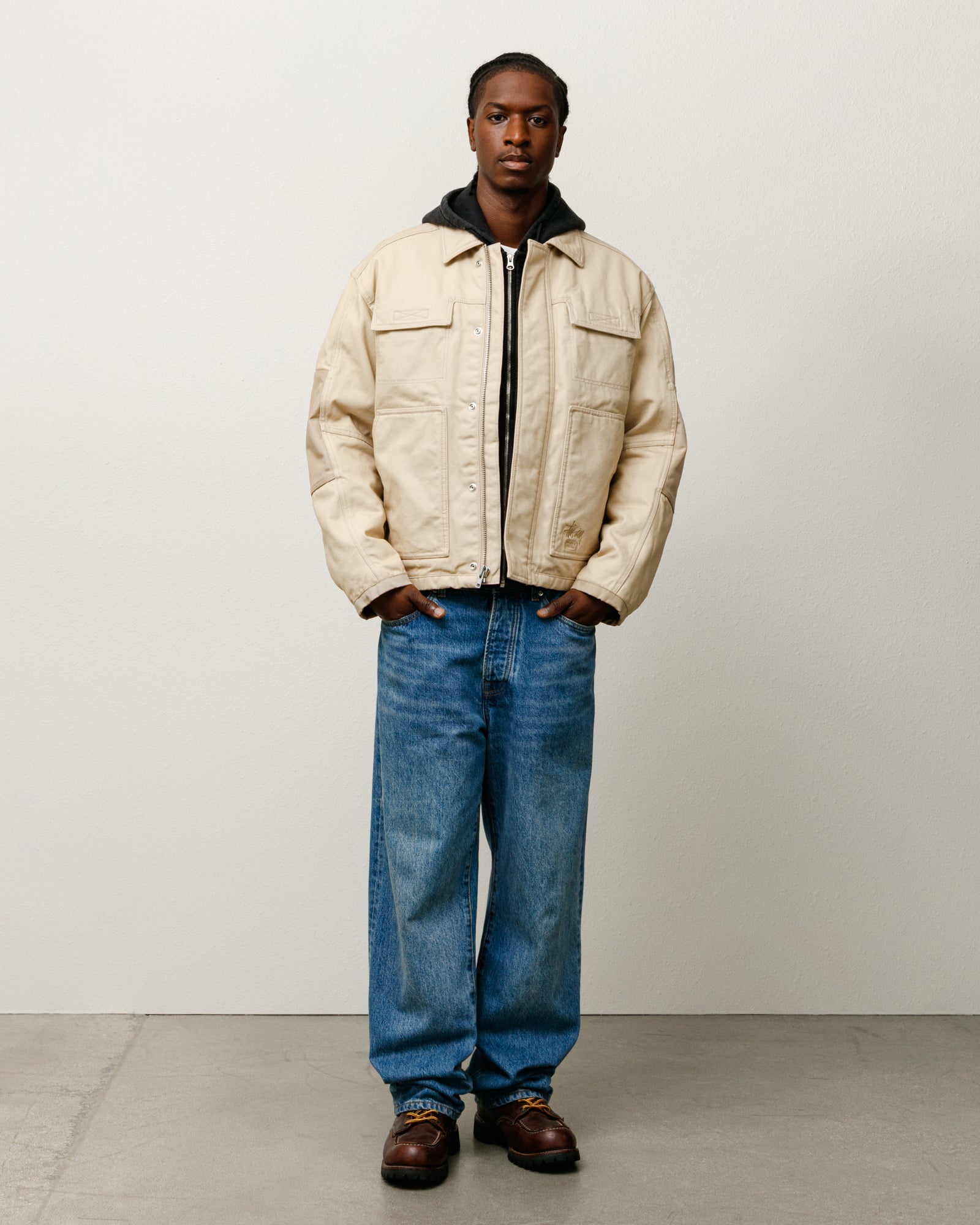 ジャケット・アウター Stussy Workgear Work Jacket STUSSY】☆ジャケット☆ WORKGEAR JACKET (STUSSY/ジャケット