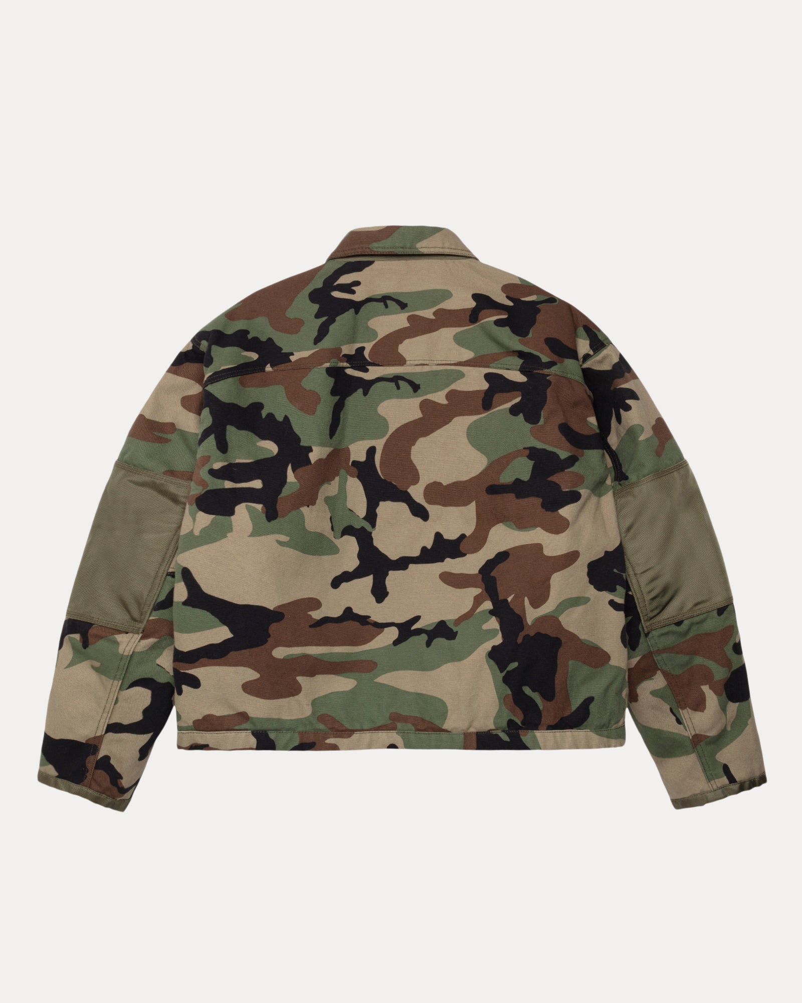 Workgear Jacket Mens Long Sleeve In Woodland Camo