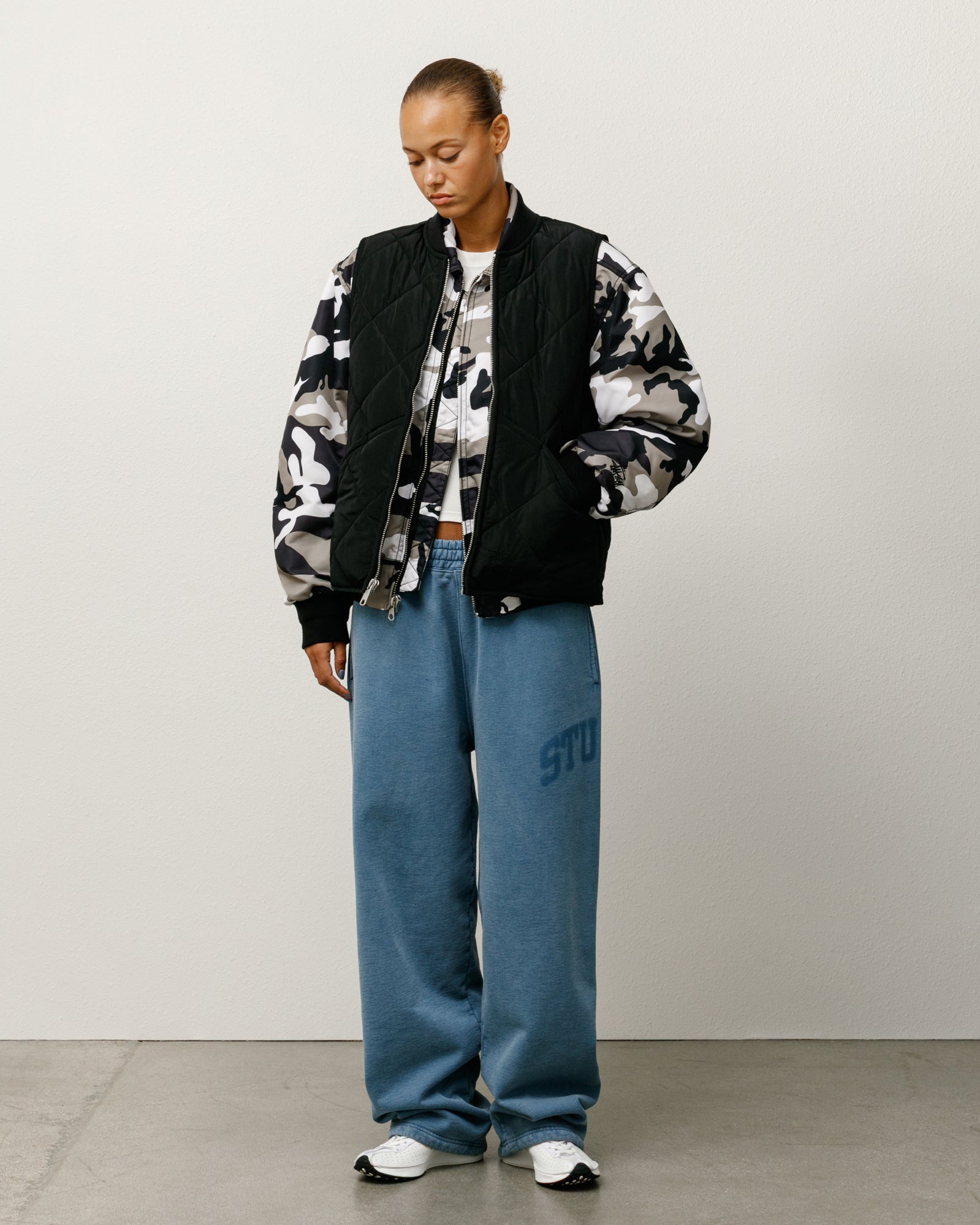 Thermal Lined Quilted Vest – Black | Outerwear | Stüssy Canada