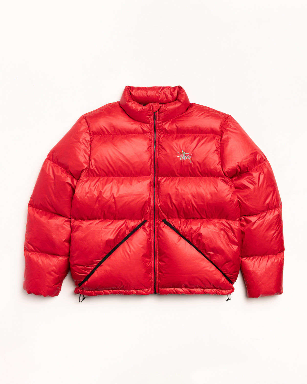 Micro Ripstop Down Jacket – Red | Outerwear | Stüssy Canada