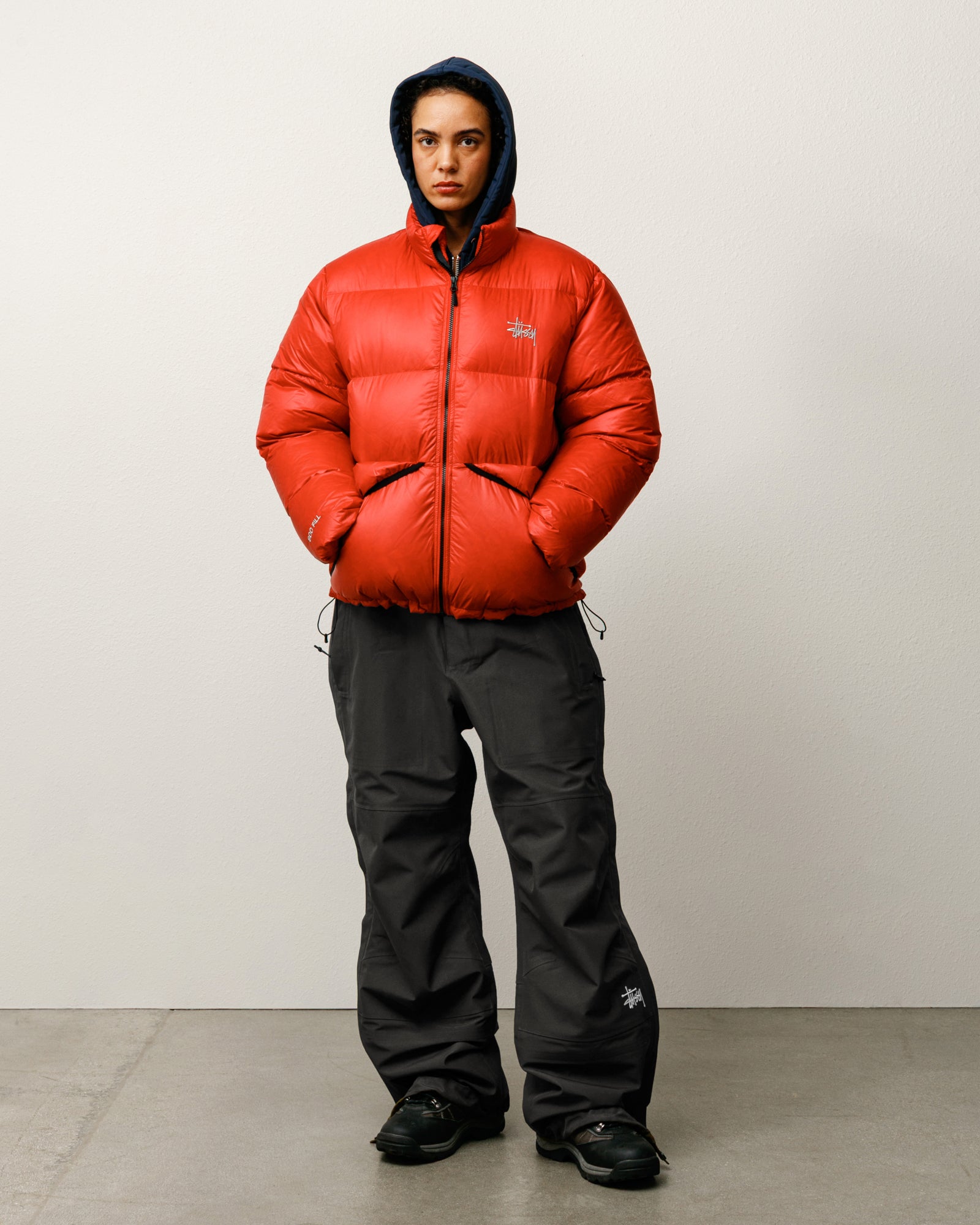 Micro Ripstop Down Jacket – Red | Outerwear | Stüssy Canada