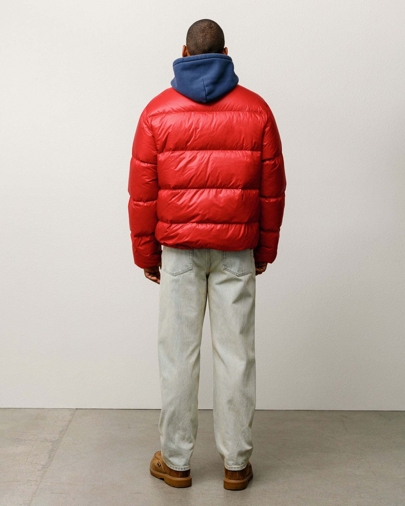 Micro Ripstop Down Jacket – Red | Outerwear | Stüssy Canada