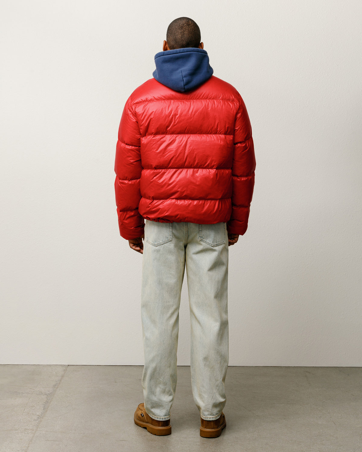 Micro Ripstop Down Jacket – Red | Outerwear | Stüssy Canada