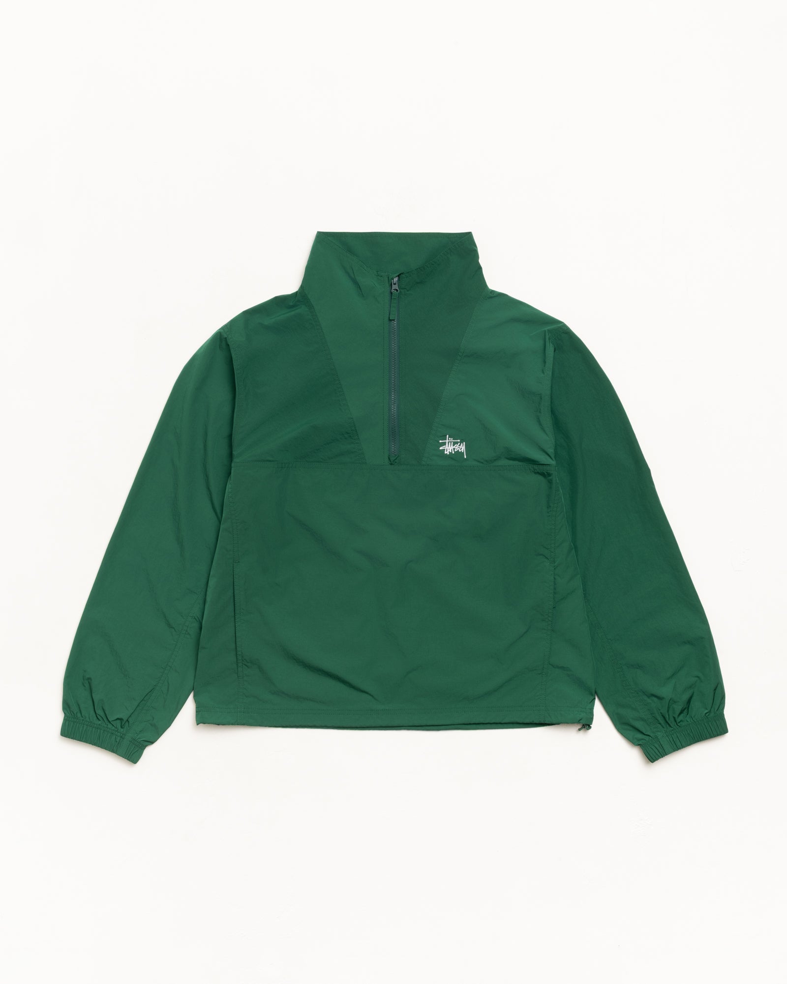 Warm Up Pullover – Green | Outerwear | Stüssy Canada