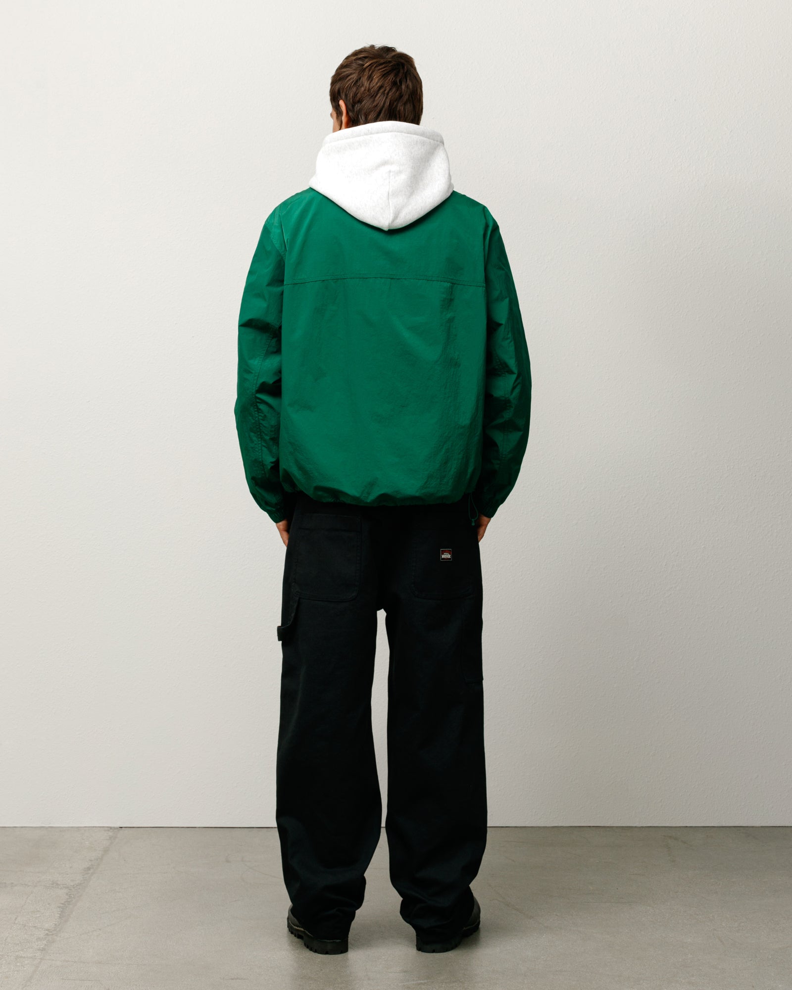 Warm Up Pullover – Green | Outerwear | Stüssy Canada
