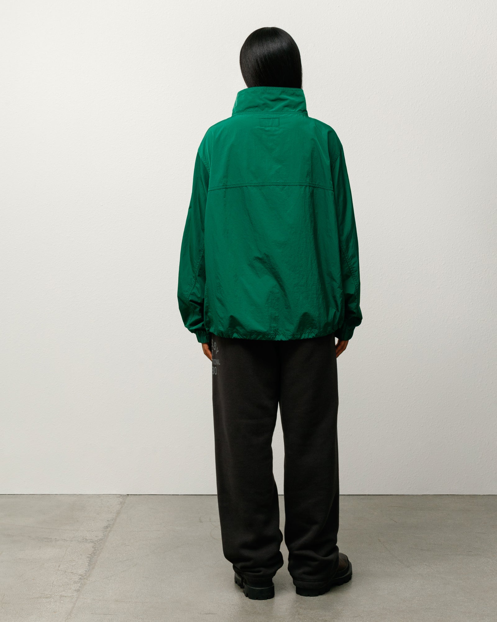 Warm Up Pullover Mens Long Sleeve In Green