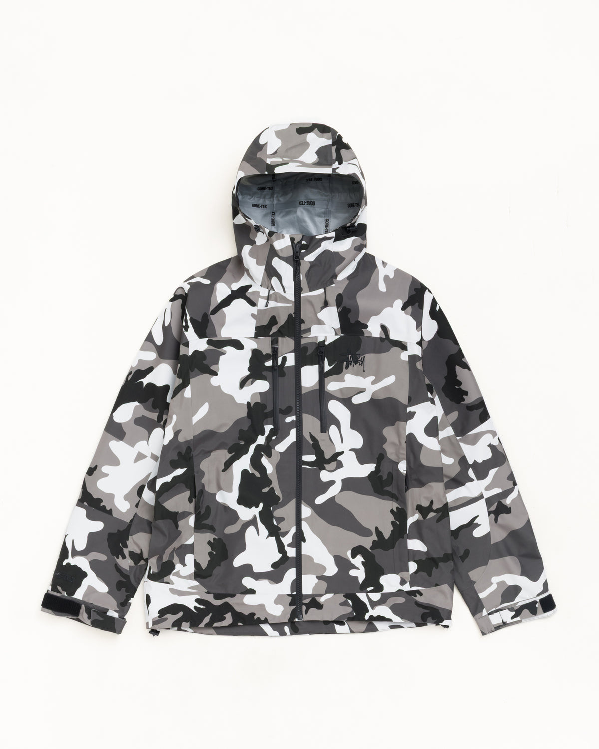 Gore-tex Guide Shell Unisex Long Sleeve In Snow Camo