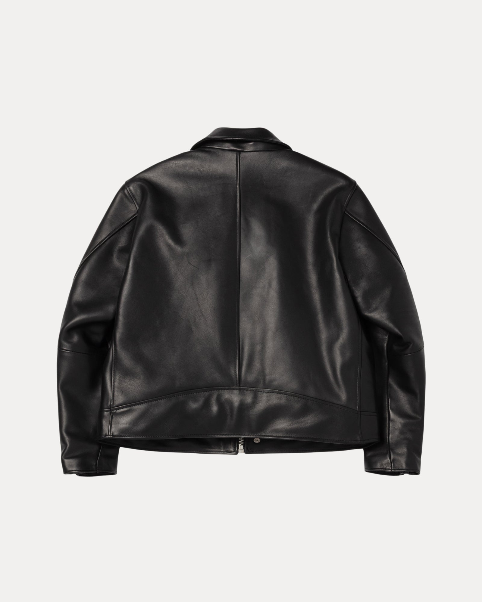 Biker Jacket Mens Long Sleeve In Black