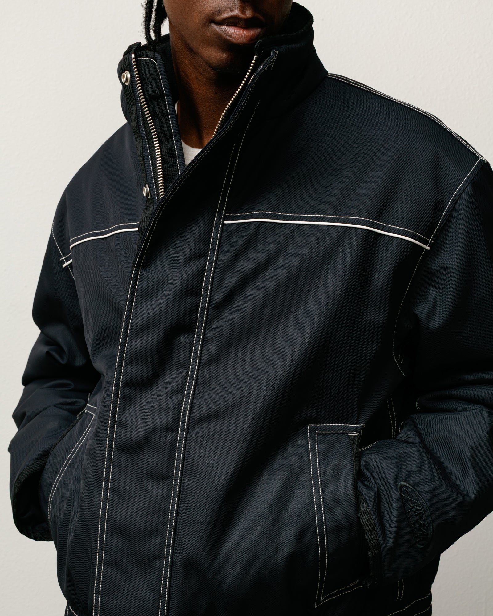 Insulated Built Jacket – Black | Outerwear | Stüssy Canada