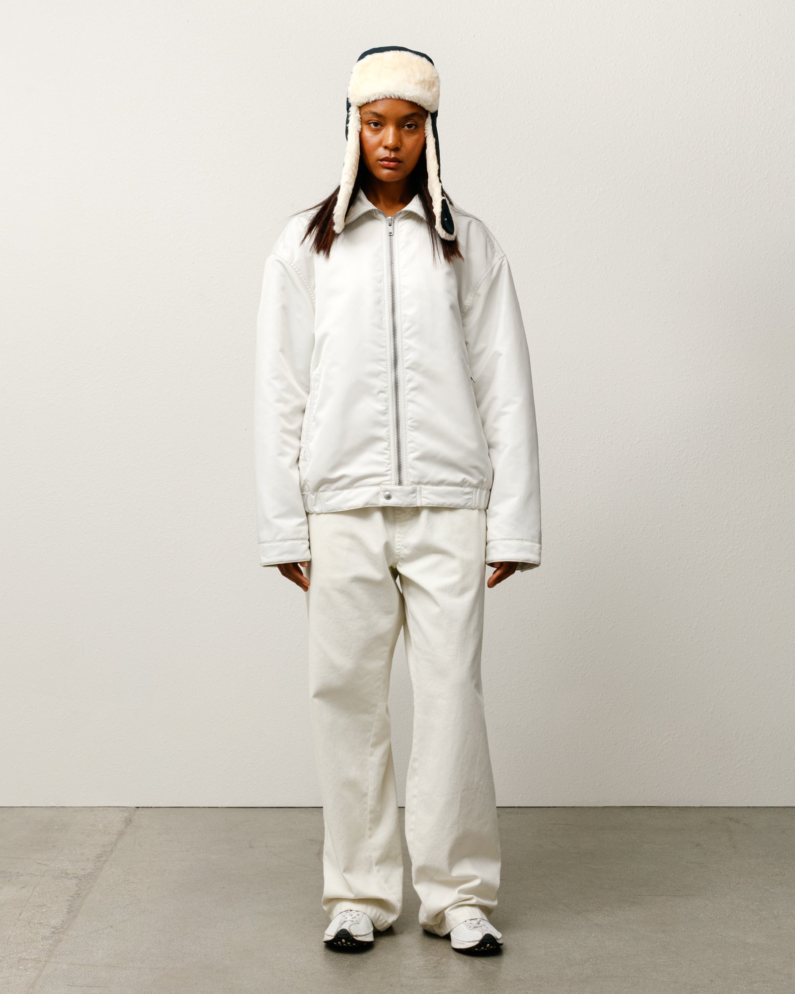 Pile Lined Zip Jacket – Bone | Outerwear | Stüssy Canada