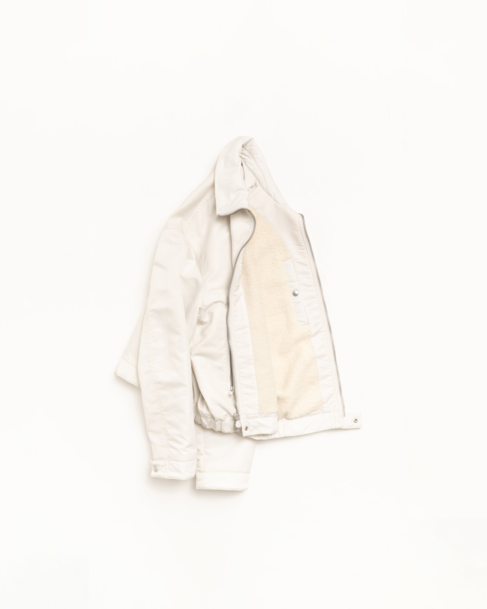 Pile Lined Zip Jacket – Bone | Outerwear | Stüssy Canada