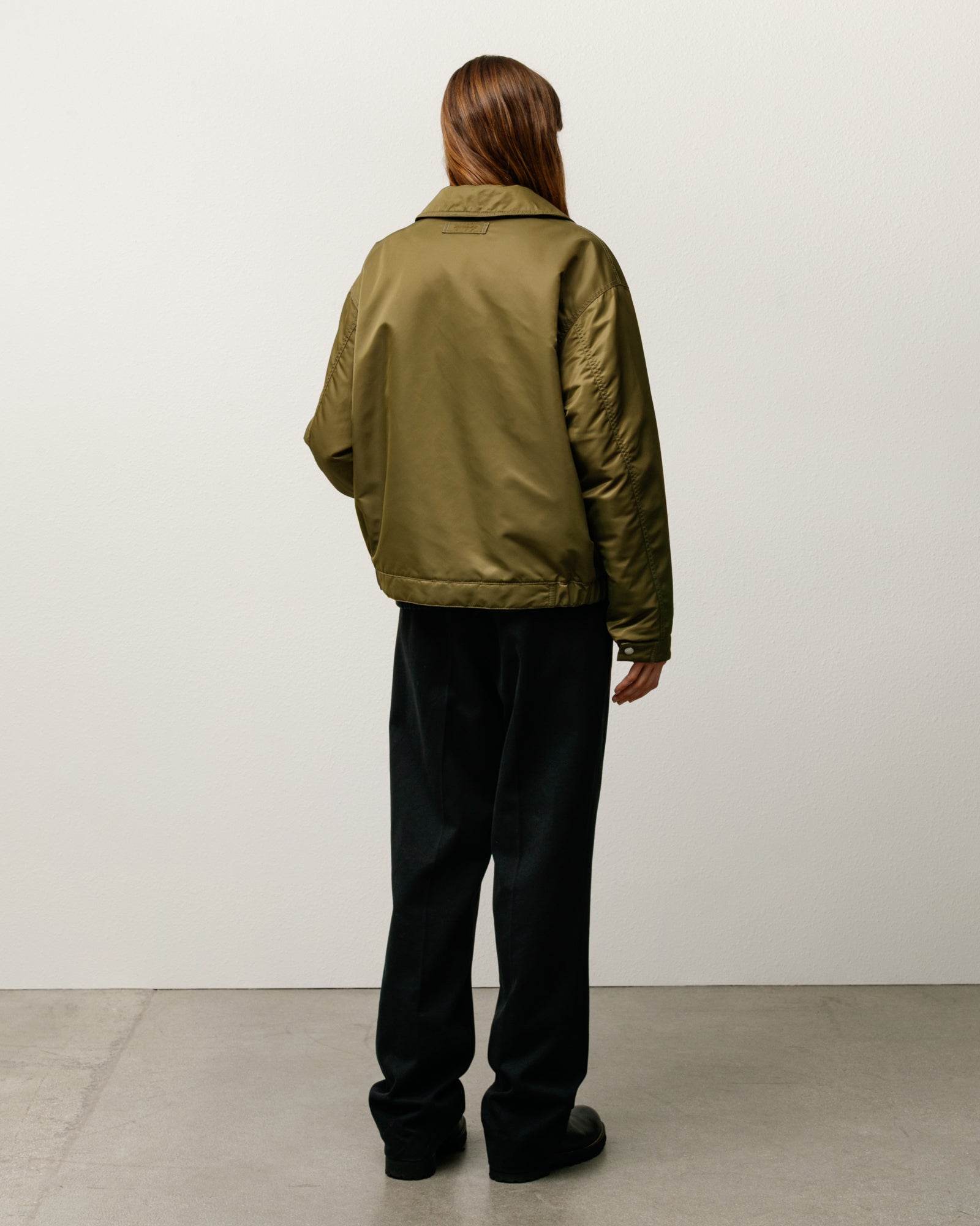 Pile Lined Zip Jacket – Olive | Outerwear | Stüssy Canada