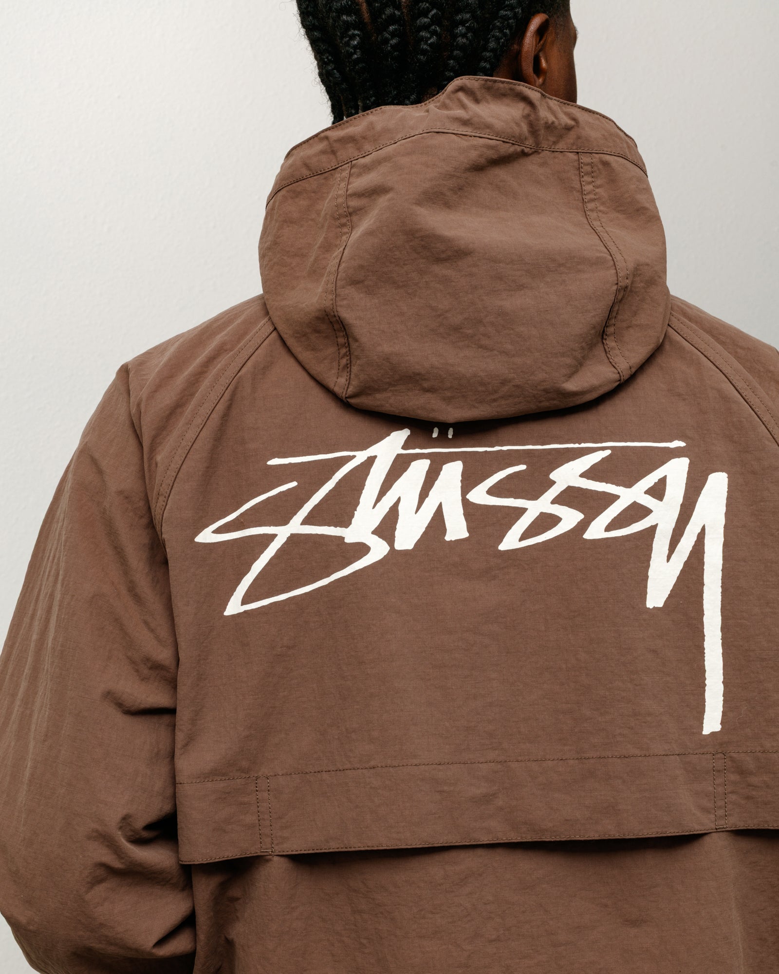 Nylon Beach Shell – Coffee | Outerwear | Stüssy Canada