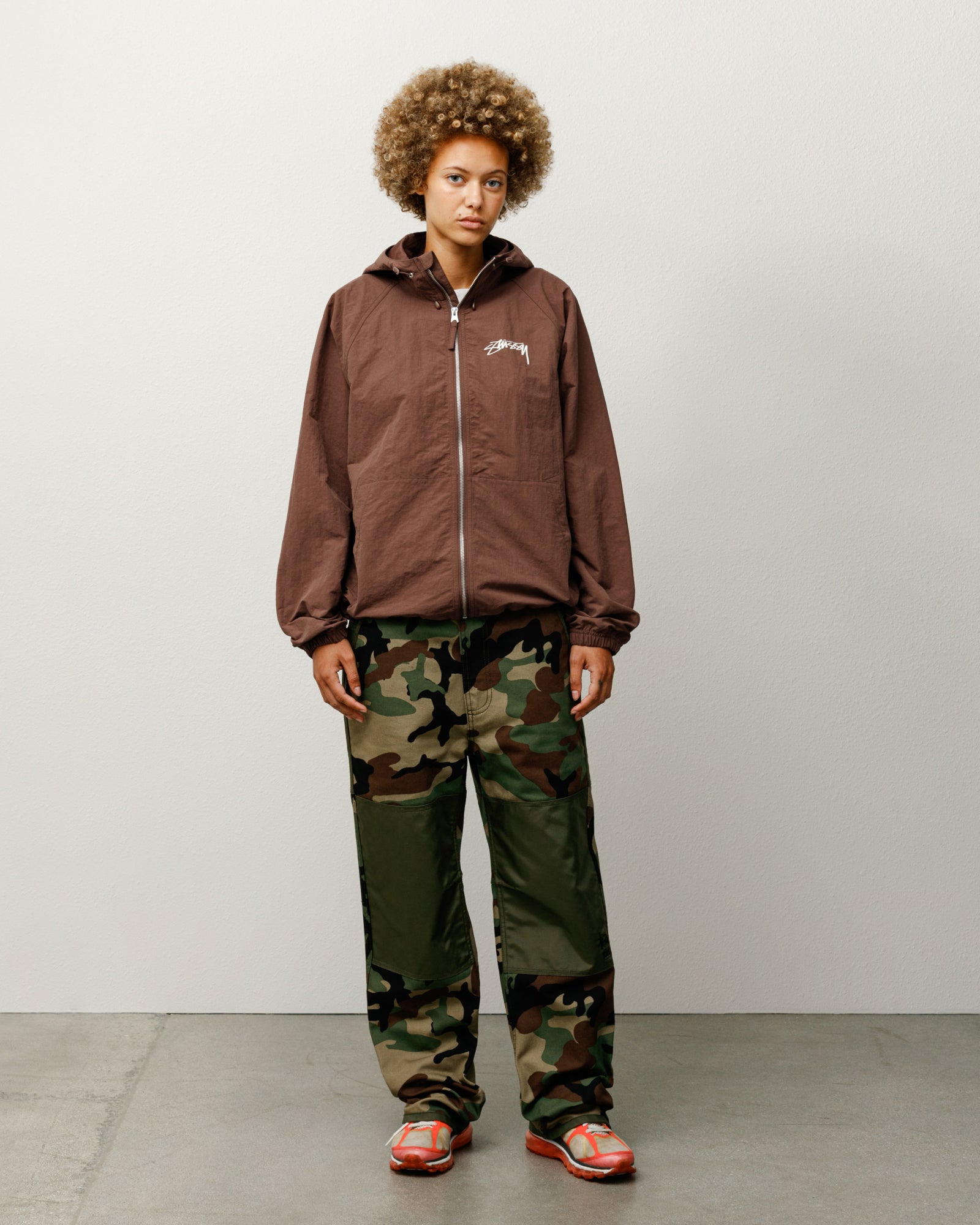Nylon Beach Shell – Coffee | Outerwear | Stüssy Canada