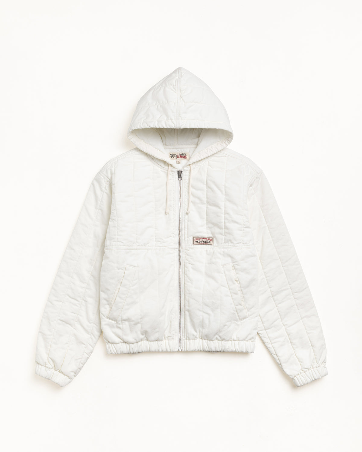 Quilted Canvas Work Jacket – Bone | Outerwear | Stüssy Canada