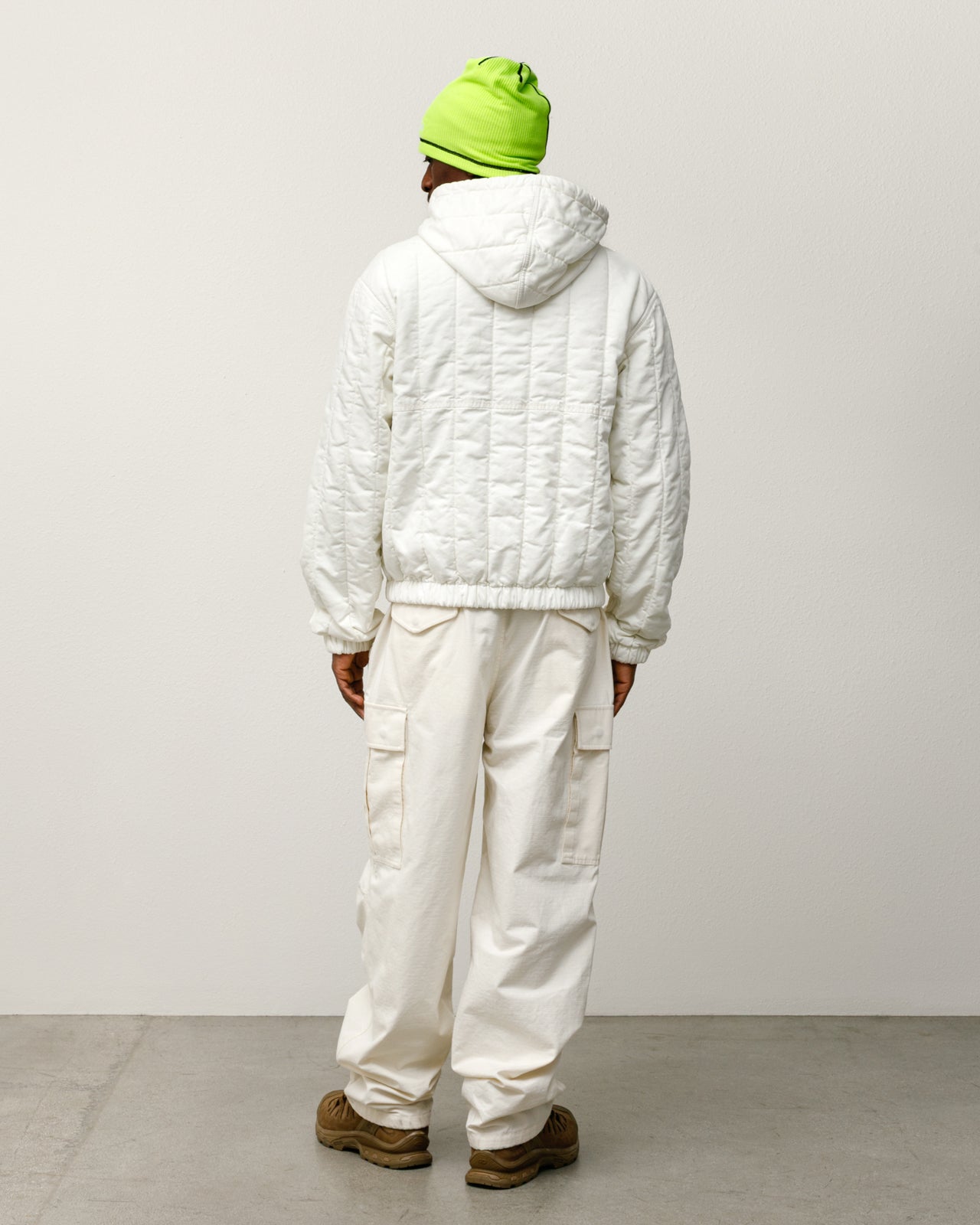 Quilted Canvas Work Jacket – Bone | Outerwear | Stüssy Canada