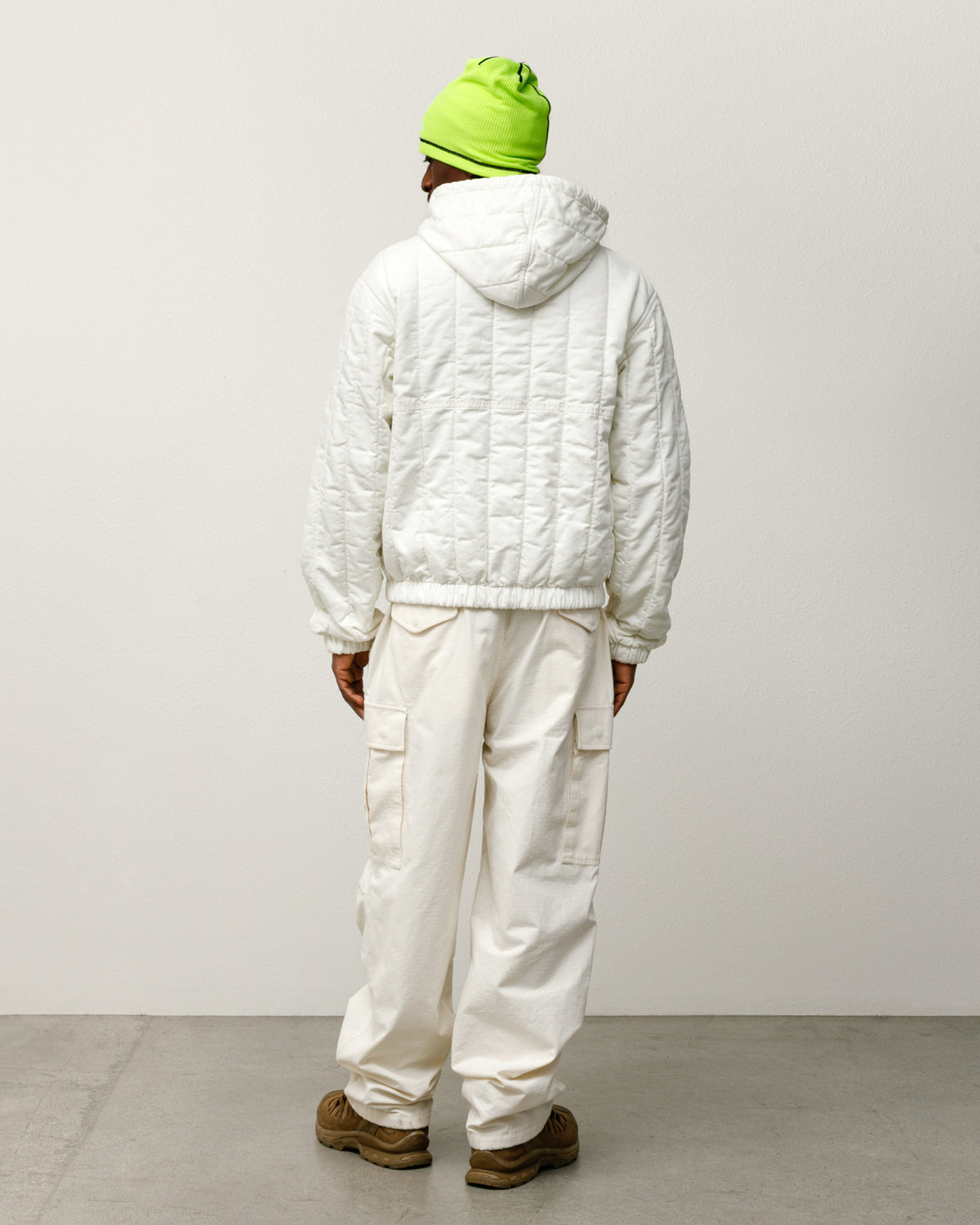 Quilted Canvas Work Jacket – Bone | Outerwear | Stüssy Canada