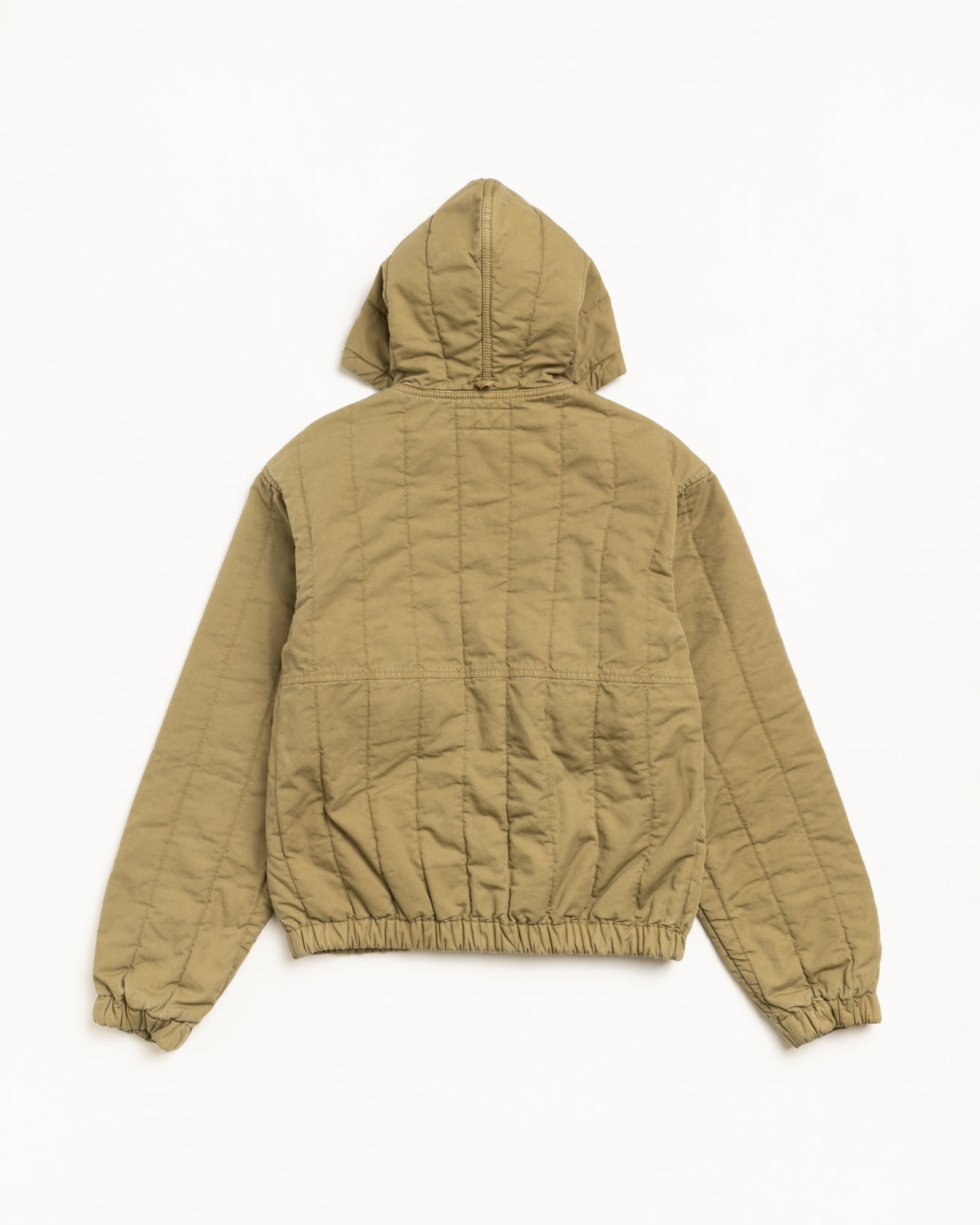 Quilted Canvas Work Jacket – Olive | Outerwear | Stüssy Canada