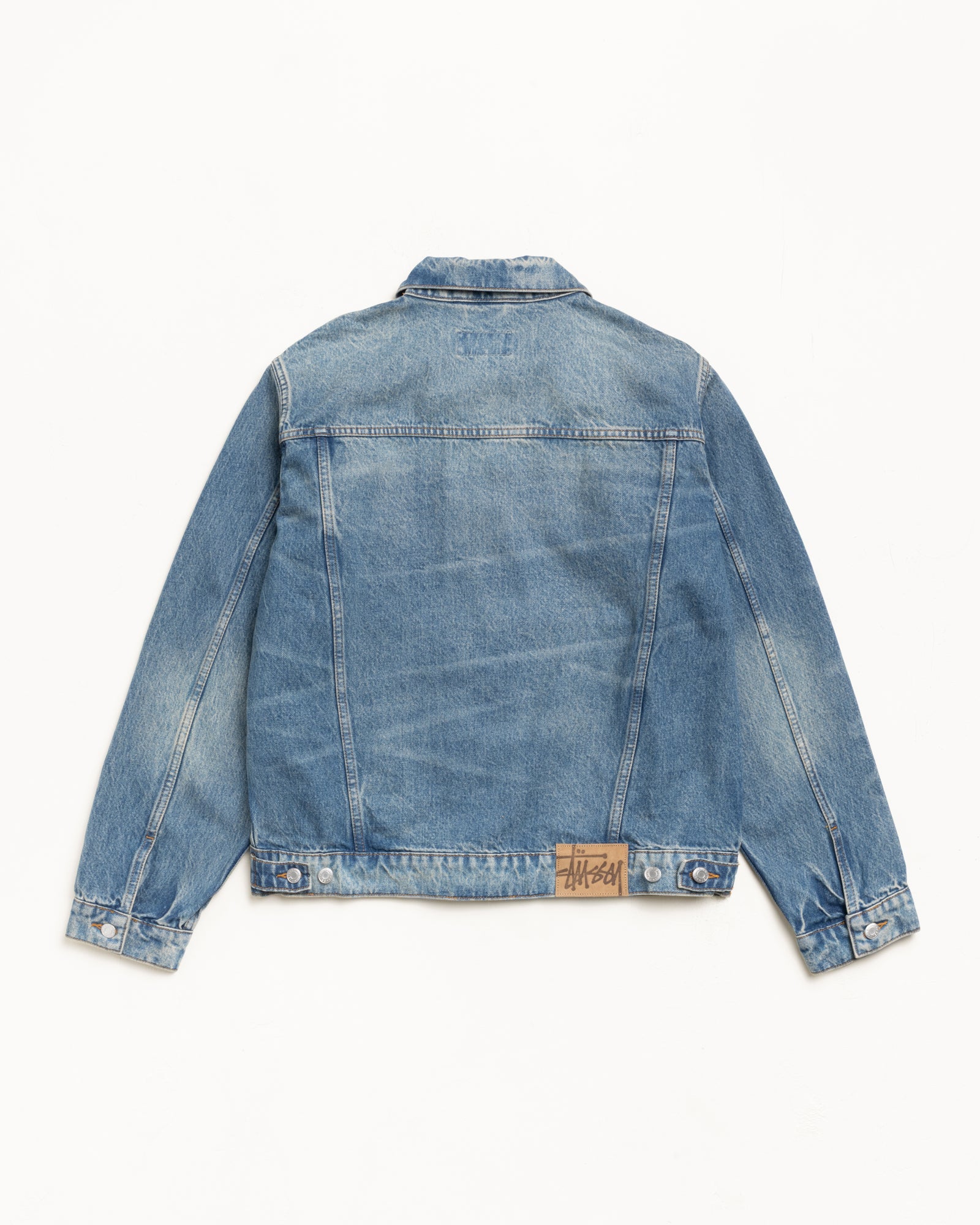 Trucker Jacket Denim – Weekend Wash | Outerwear | Stüssy Canada