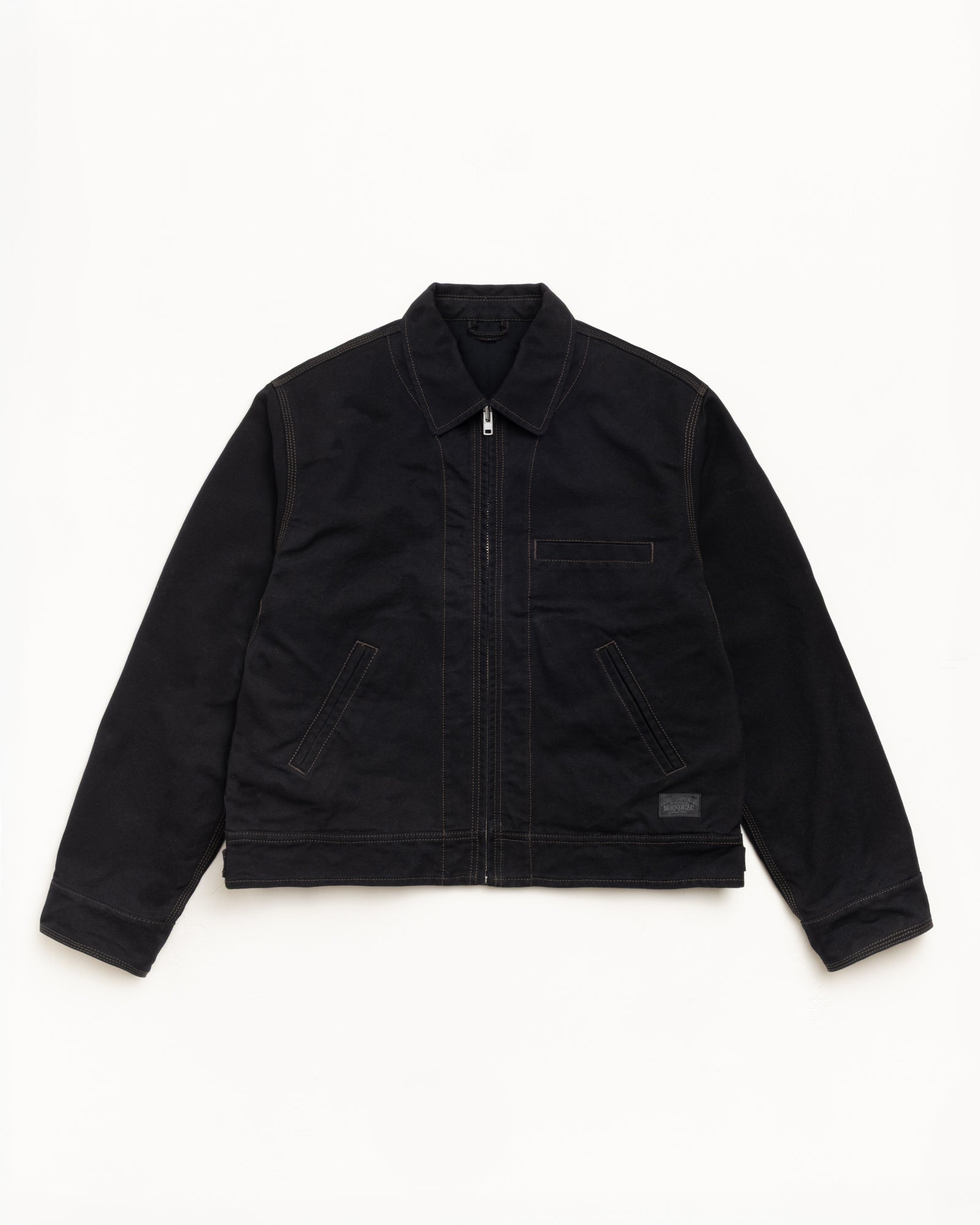 Work Jacket Collared – Black | Outerwear | Stüssy Canada