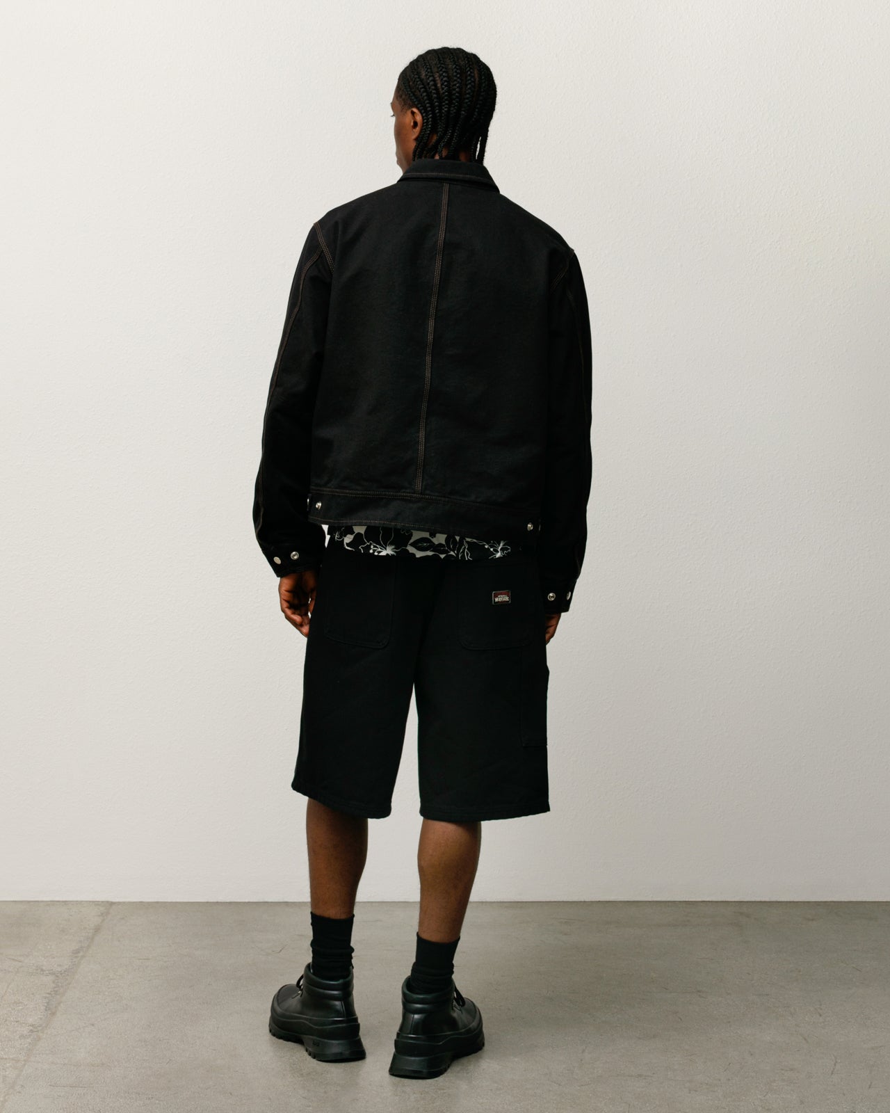 Work Jacket Collared – Black | Outerwear | Stüssy Canada