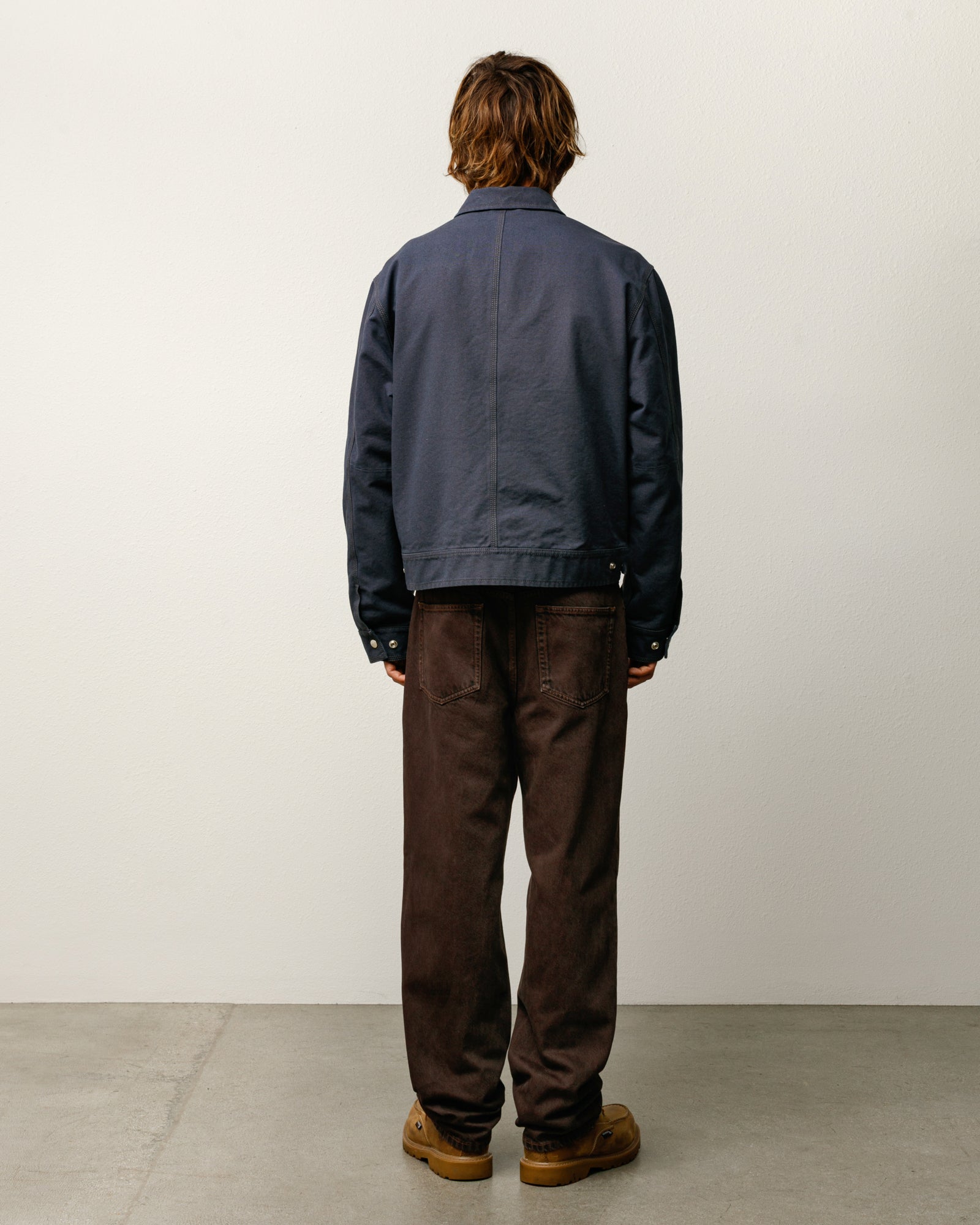 Work Jacket Collared – Blue | Outerwear | Stüssy Canada