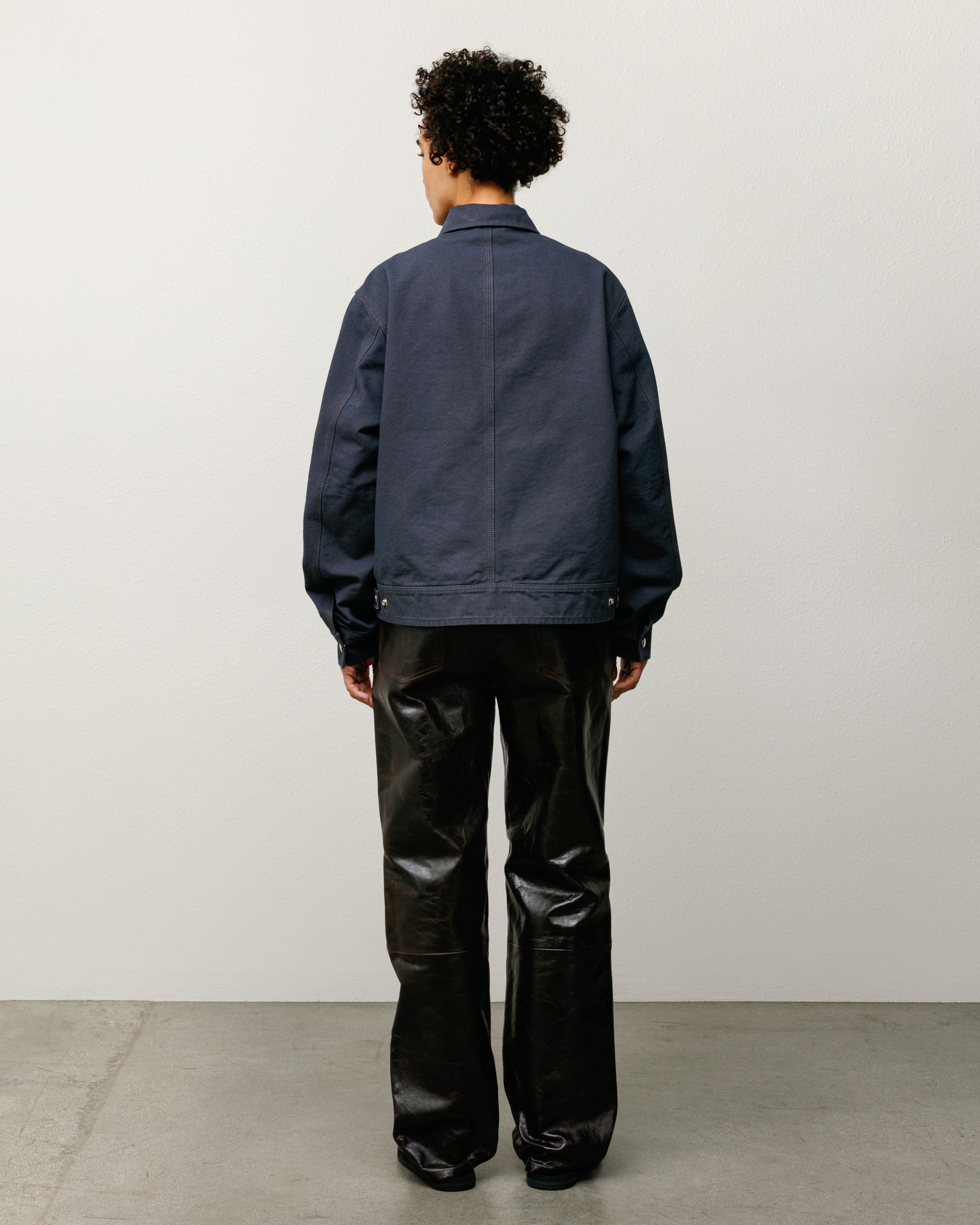 Work Jacket Collared – Blue | Outerwear | Stüssy Canada