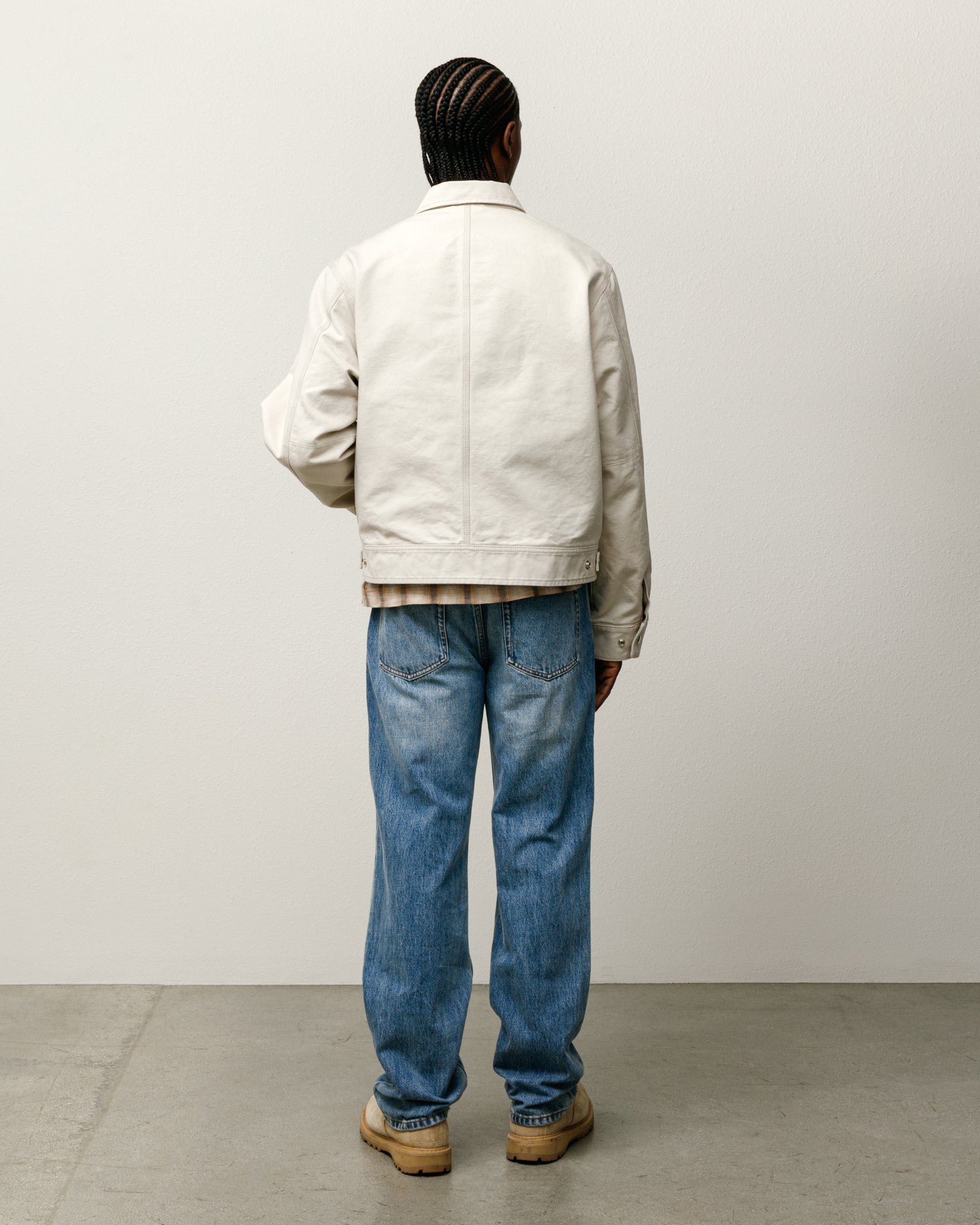 Work Jacket Collared – Stone | Outerwear | Stüssy Canada