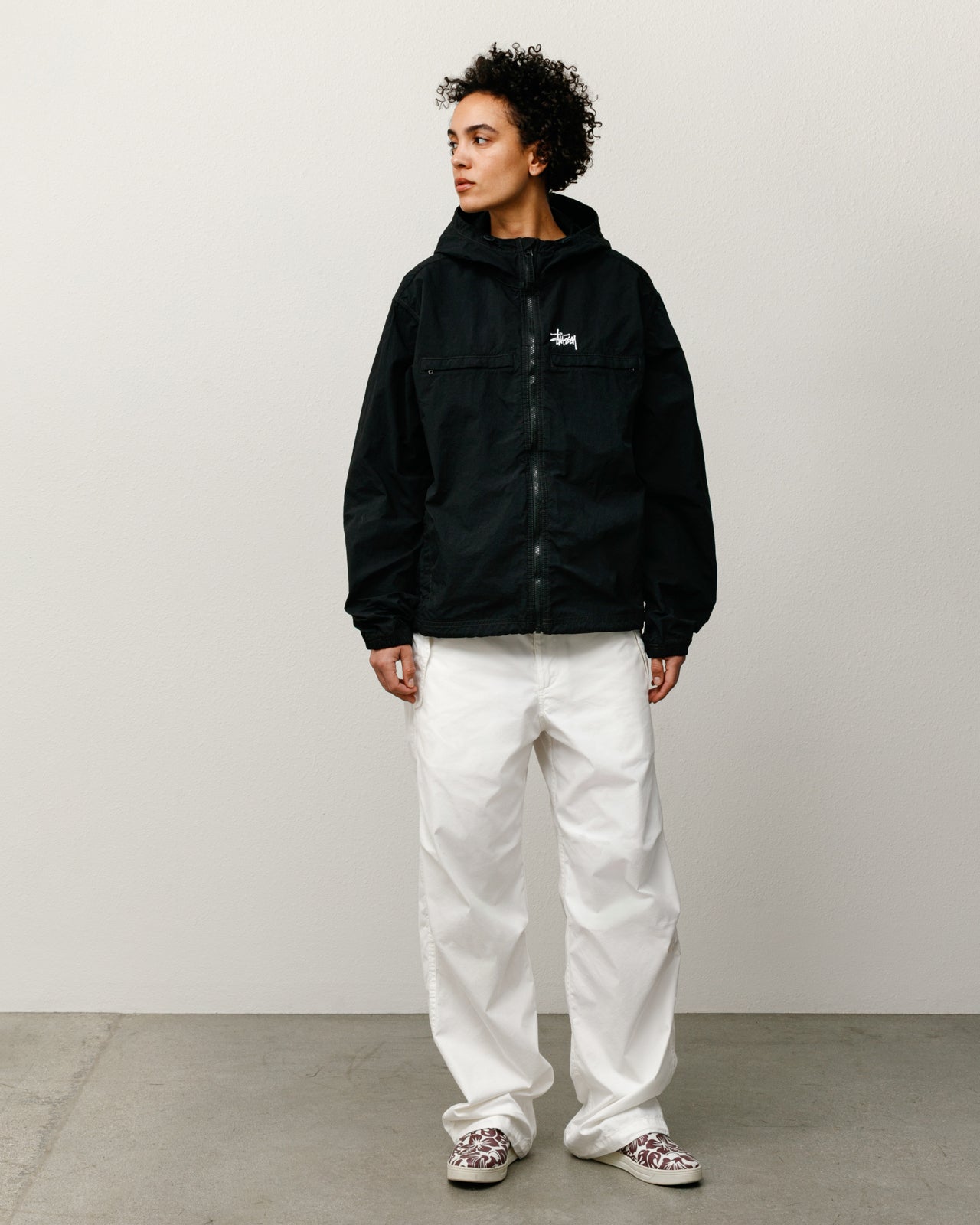 Lightweight Hooded Jacket – Black | Outerwear | Stüssy Canada