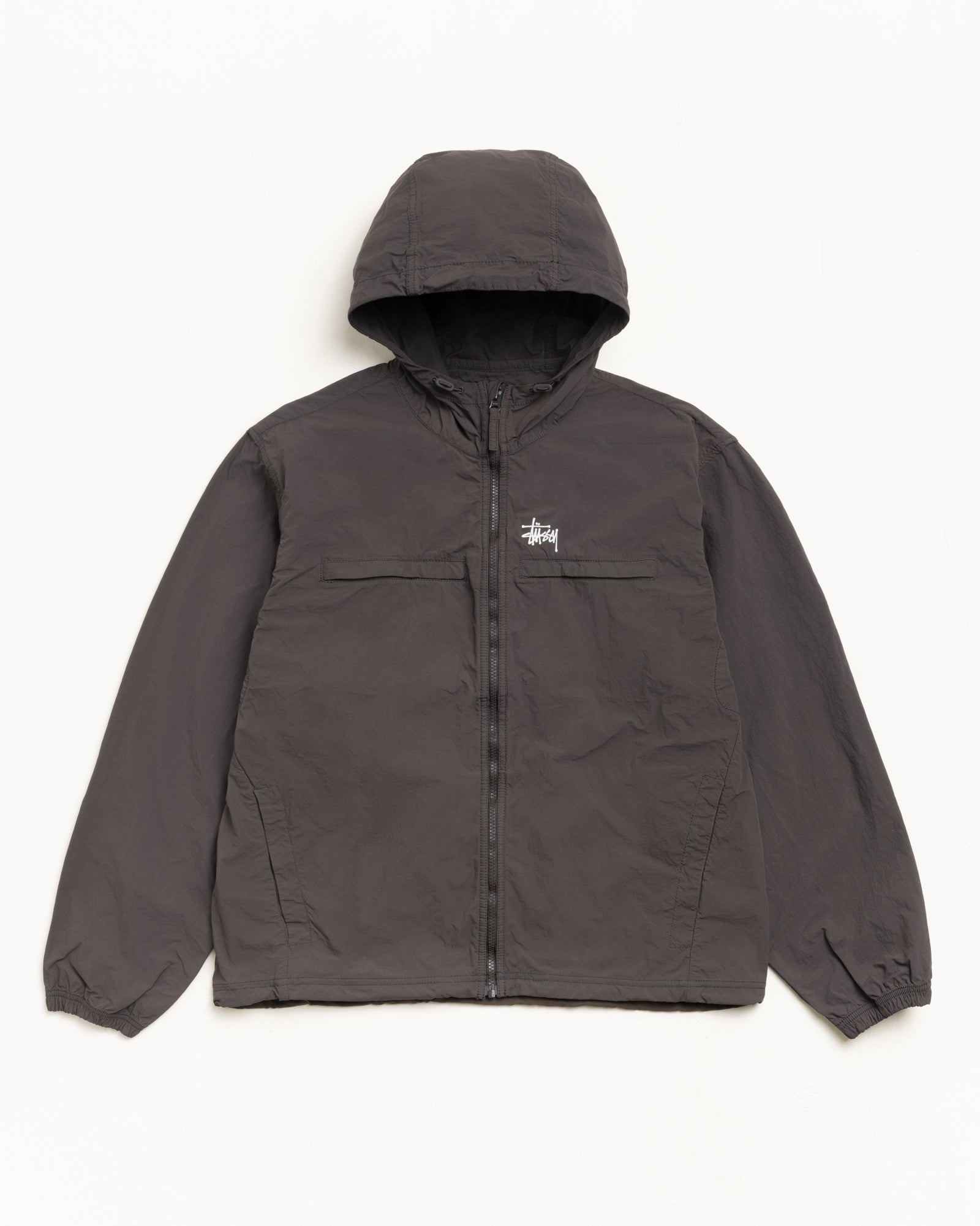 Lightweight Hooded Jacket – Brown | Outerwear | Stüssy Canada