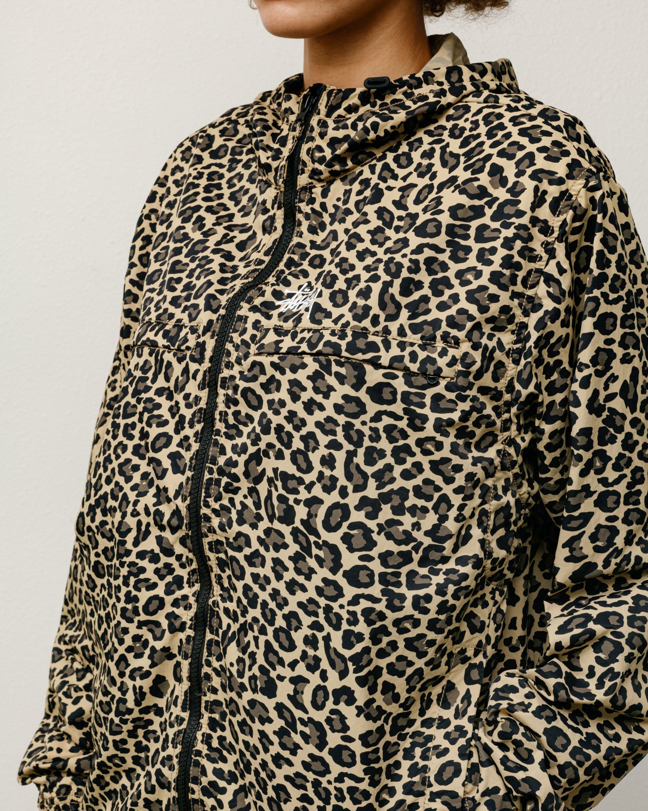 Lightweight Hooded Jacket – Cheetah | Outerwear | Stüssy Canada