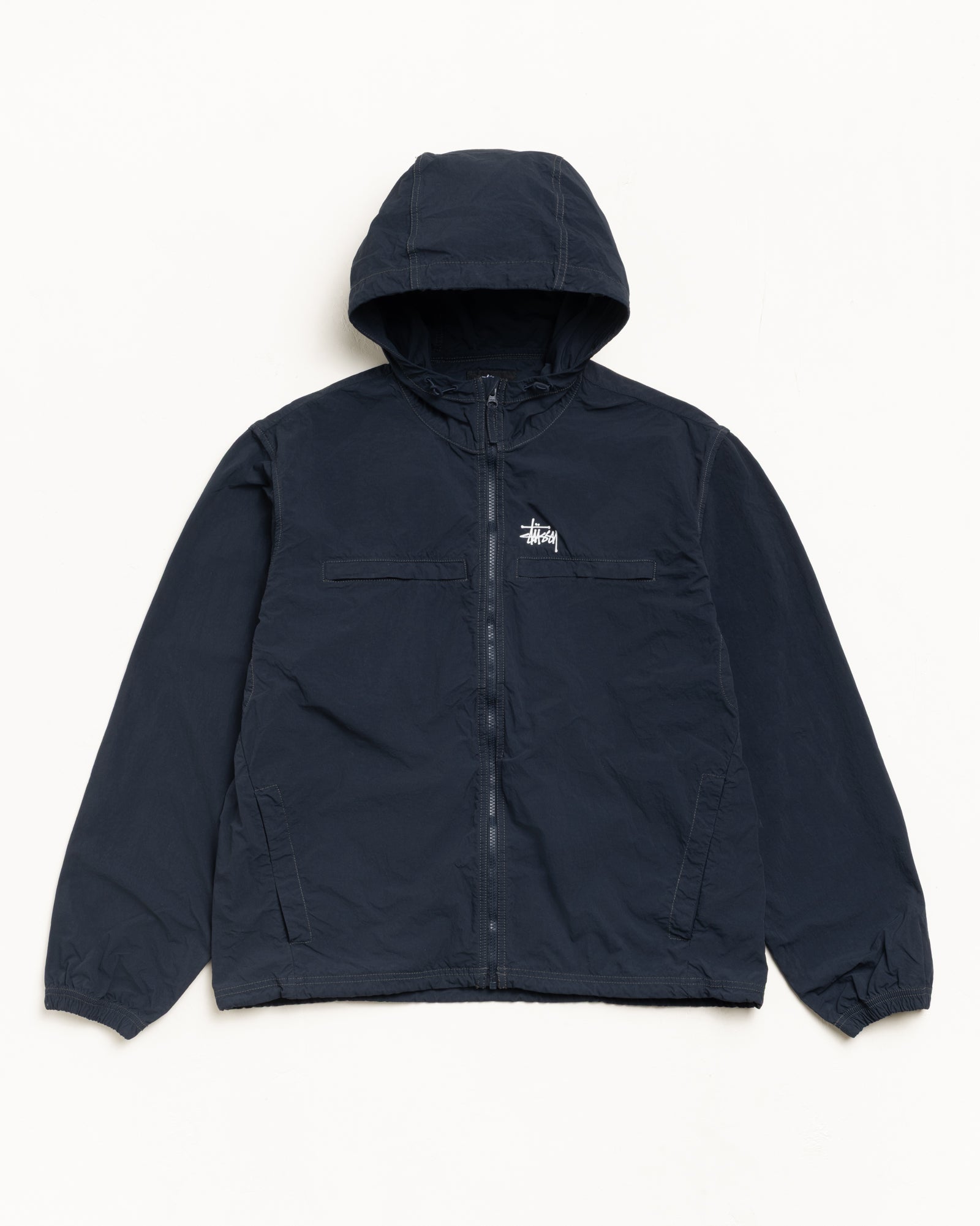 Lightweight Hooded Jacket – Navy | Outerwear | Stüssy Canada