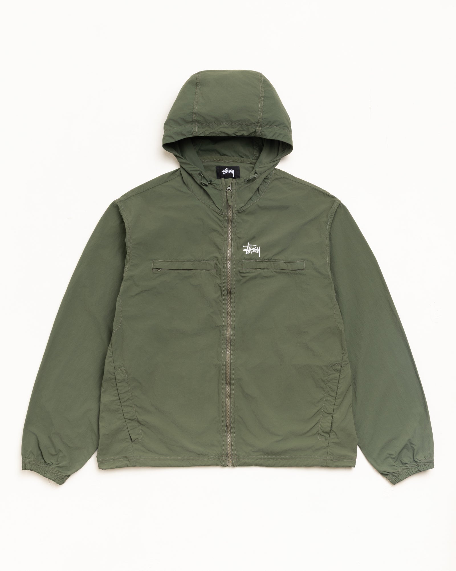 Lightweight Hooded Jacket – Olive | Outerwear | Stüssy Canada