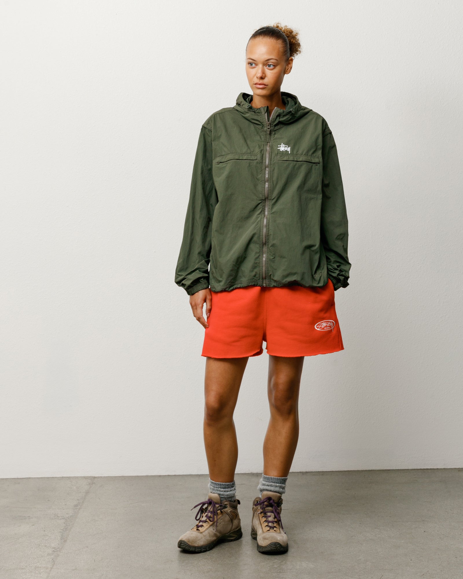 Lightweight Hooded Jacket – Olive | Outerwear | Stüssy Canada