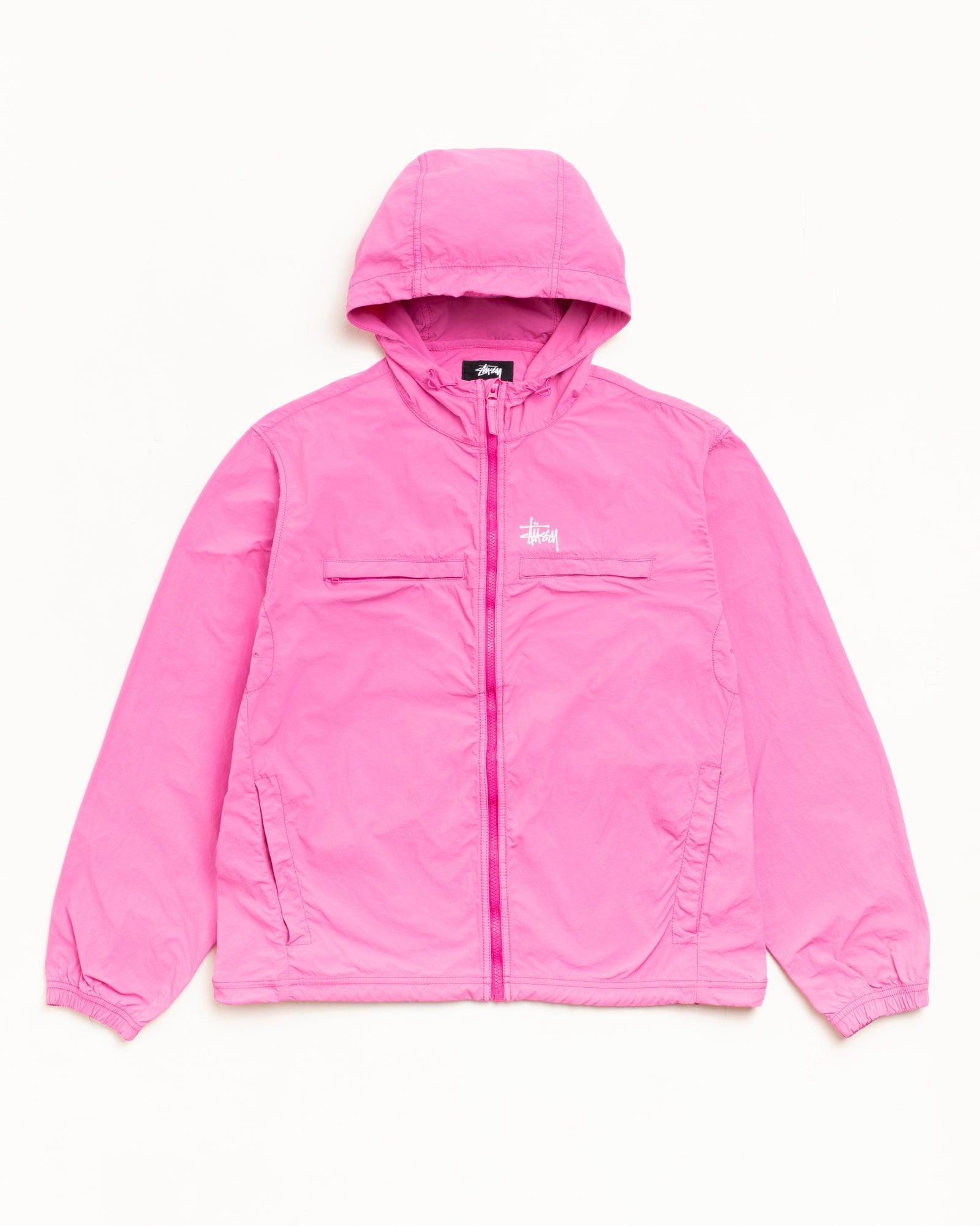 Lightweight Hooded Jacket – Pink | Outerwear | Stüssy Canada