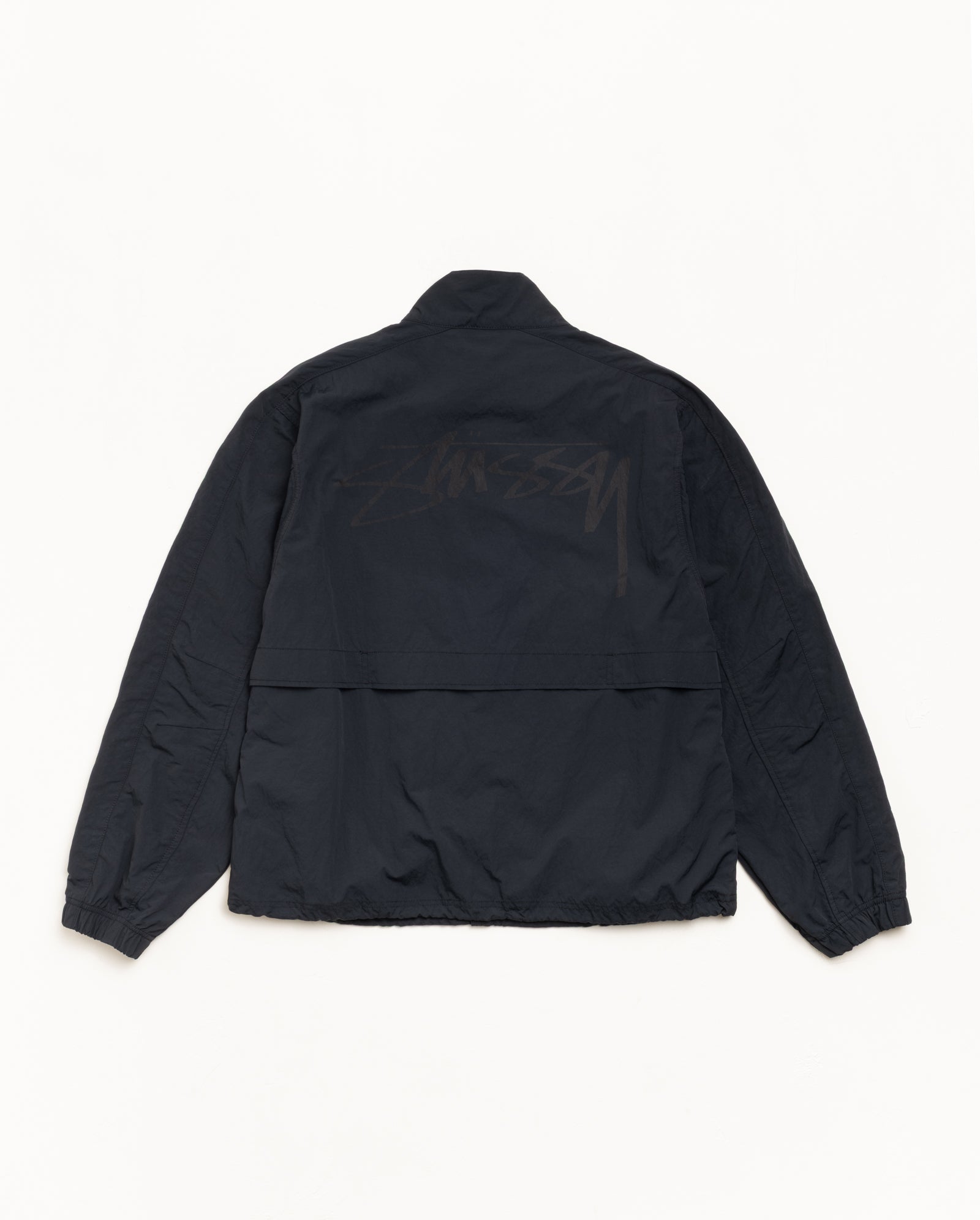Lightweight Mock Jacket – Black | Outerwear | Stüssy Canada