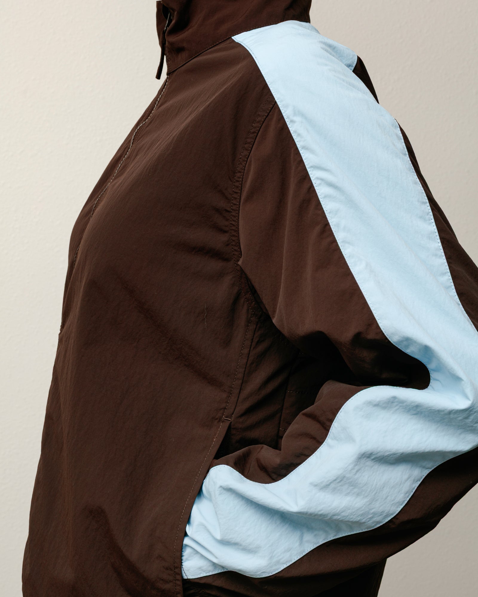Lightweight Mock Jacket – Brown | Outerwear | Stüssy Canada