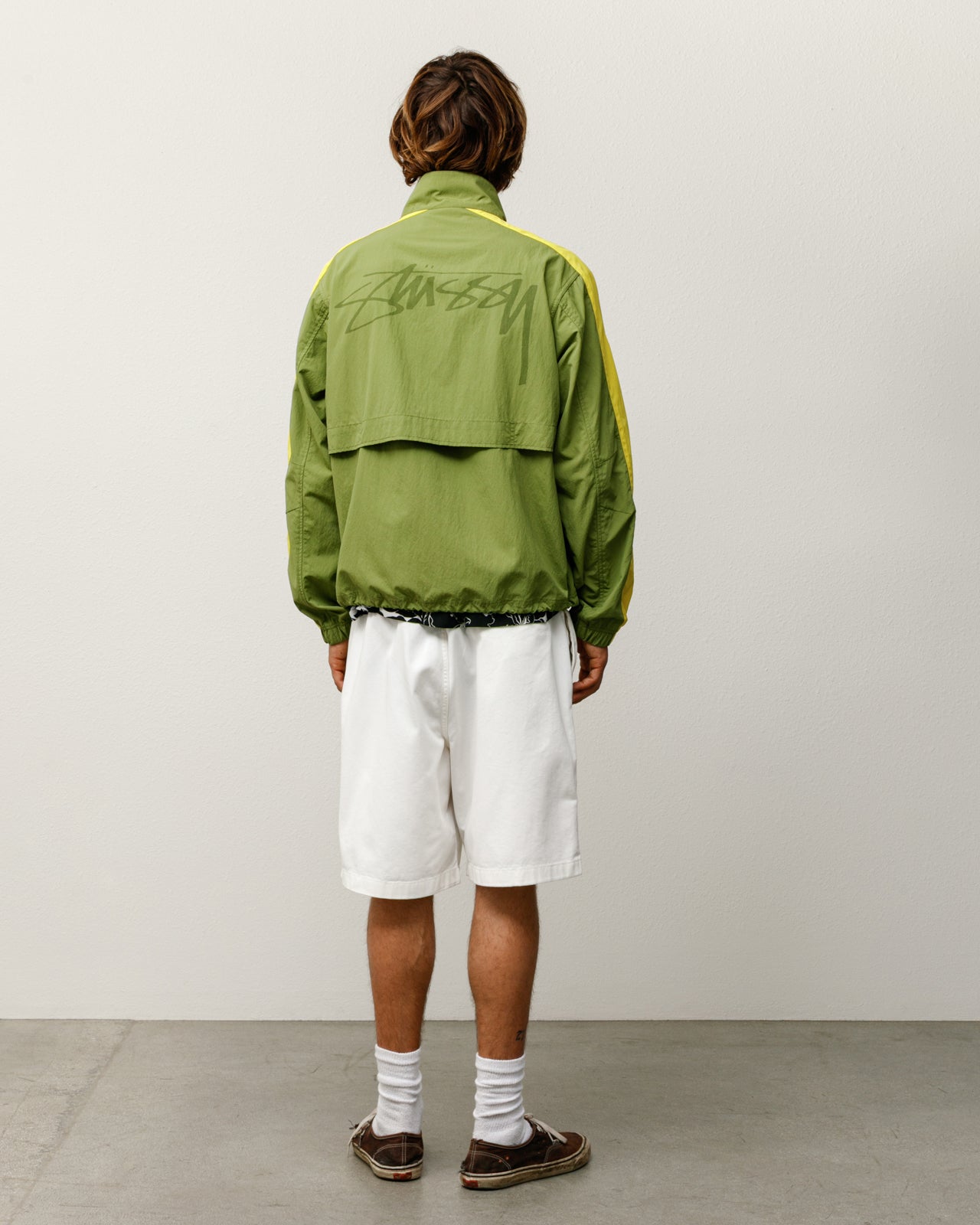 Lightweight Mock Jacket – Green | Outerwear | Stüssy Canada
